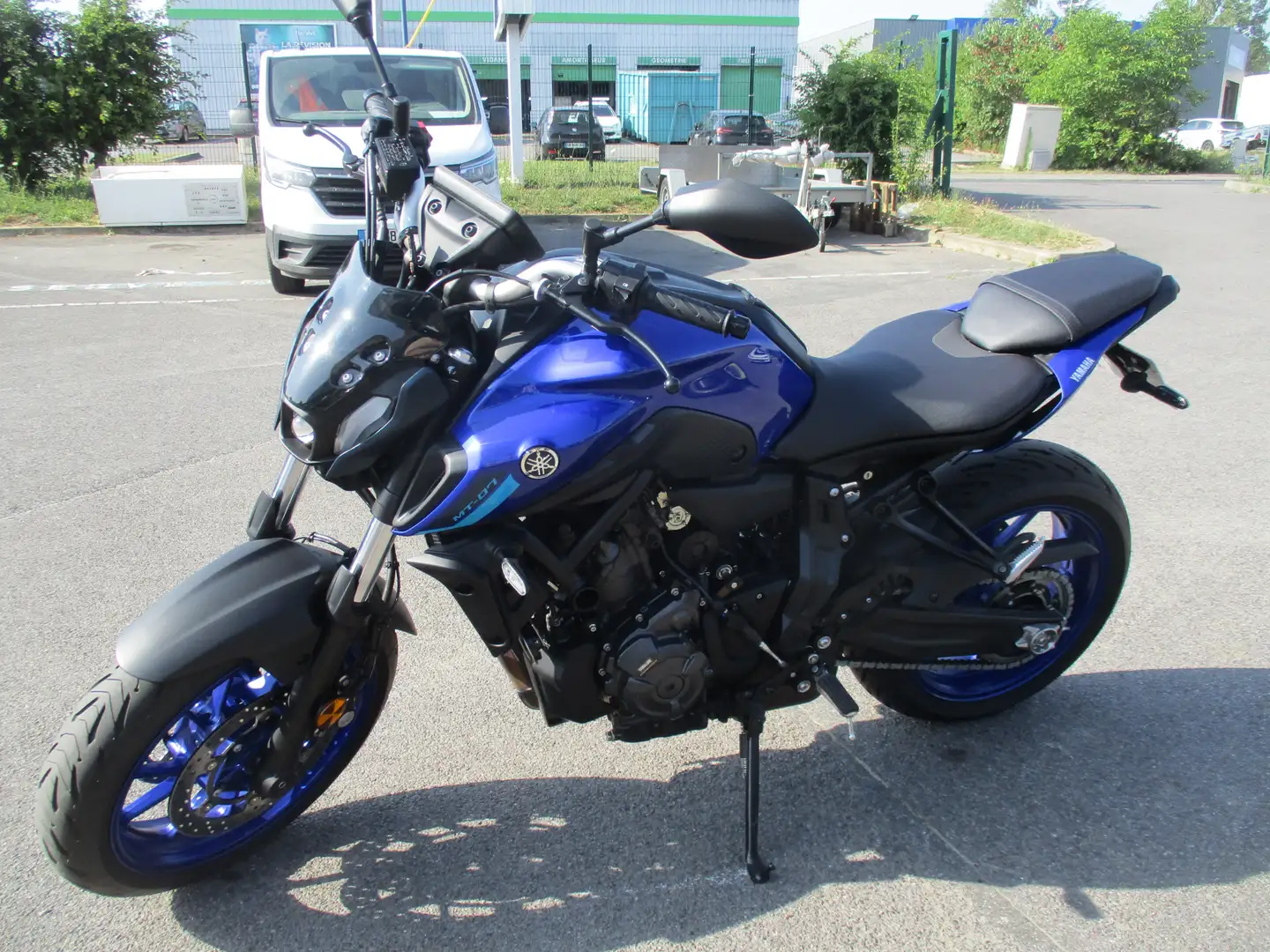 Yamaha MT-07 Bleu - 1
