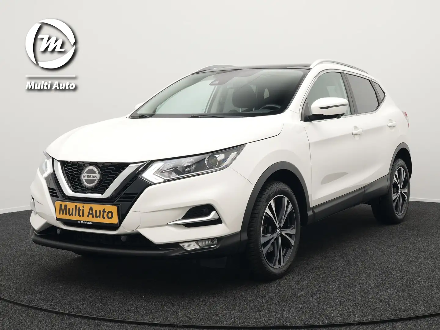 Nissan Qashqai 1.3 DIG-T N-Connecta Automaat Dealer O.H. | Panoda Wit - 1