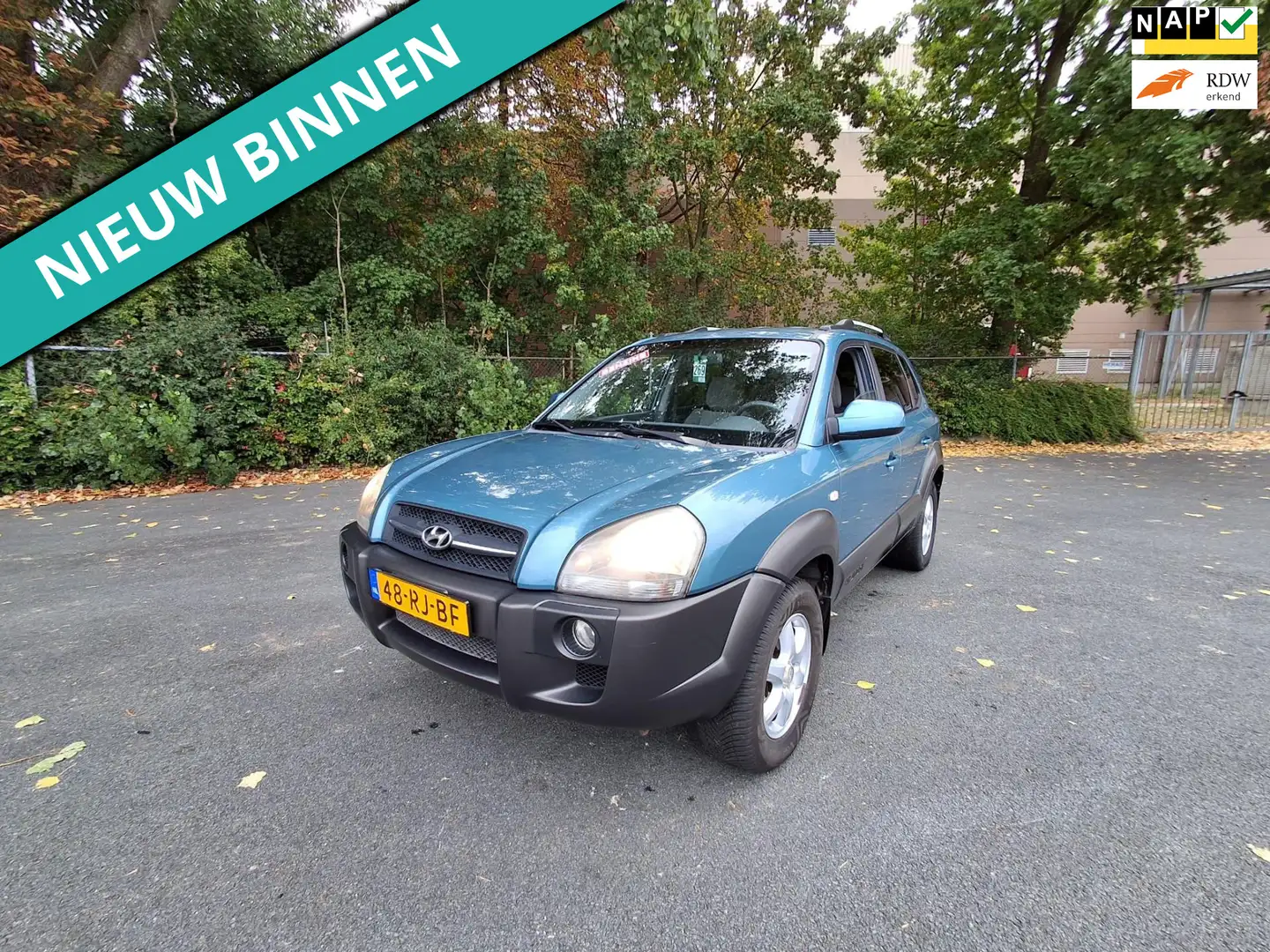 Hyundai TUCSON 2.0i Dynamic FIJNE HOGE INSTAP EN GOEDKOOP Bleu - 1