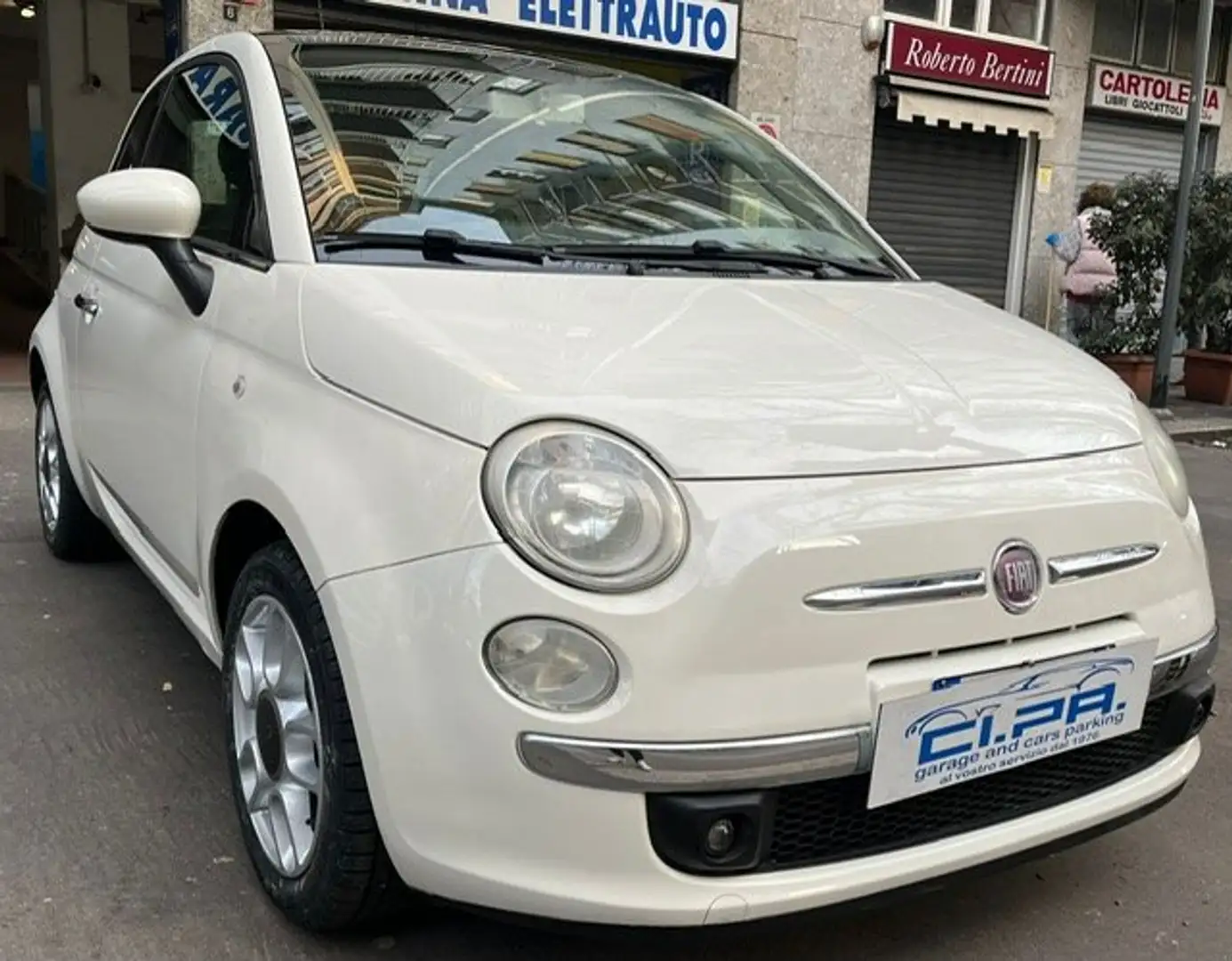 Fiat 500 500 1.2 Lounge 69cv Bianco - 1