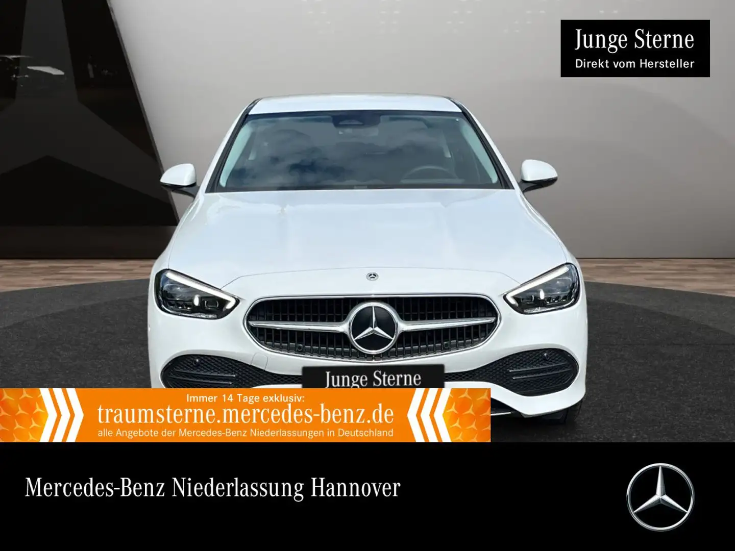 Mercedes-Benz C 180 AVANTG+AHK+KAMERA+TOTW+KEYLESS+9G Weiß - 1