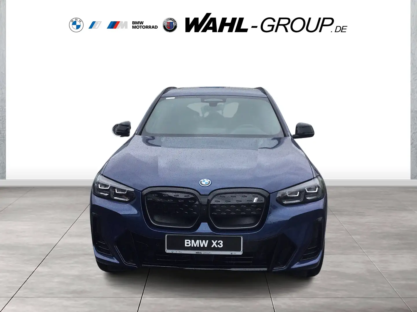 BMW iX3 Gestiksteuerung Head-Up HK HiFi DAB LED Shz Blauw - 2