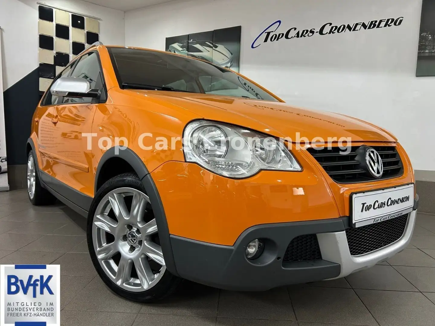 Volkswagen Polo 1.4 CrossPolo*1.HD*Schiebedach*Klima*Navi* Orange - 1