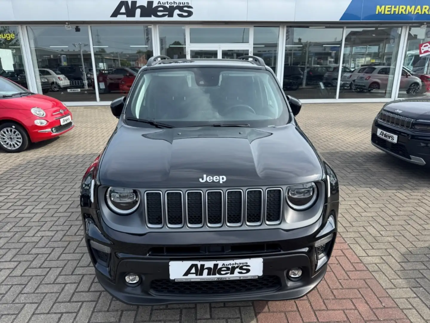 Jeep Renegade Limited+SCHIEBEDACH+LED+NAVI+ACC+SHZ+LHZ+TOTWINKEL Schwarz - 2