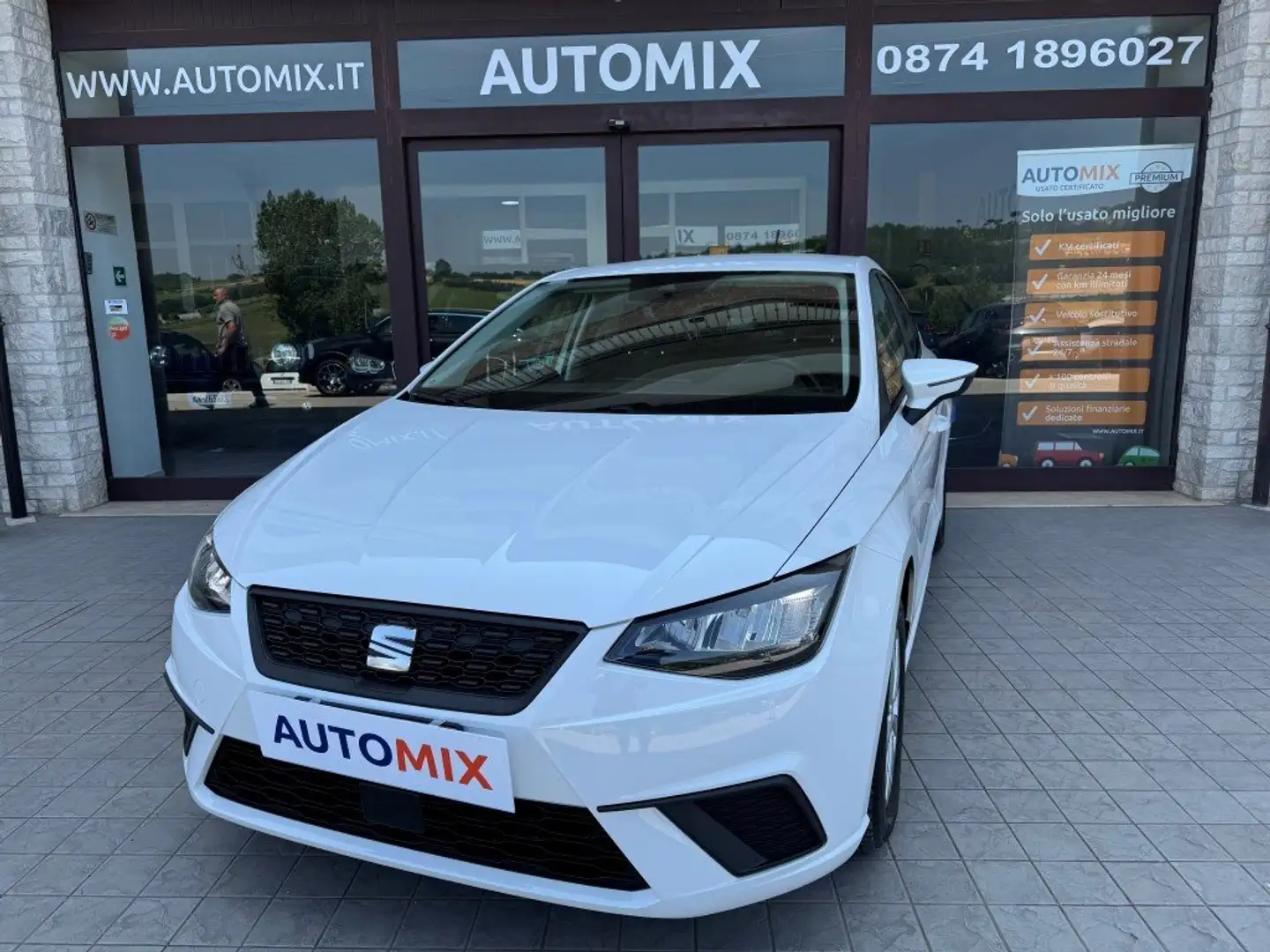 SEAT Ibiza 1.0 Mpi Style 80cv Blanc - 1