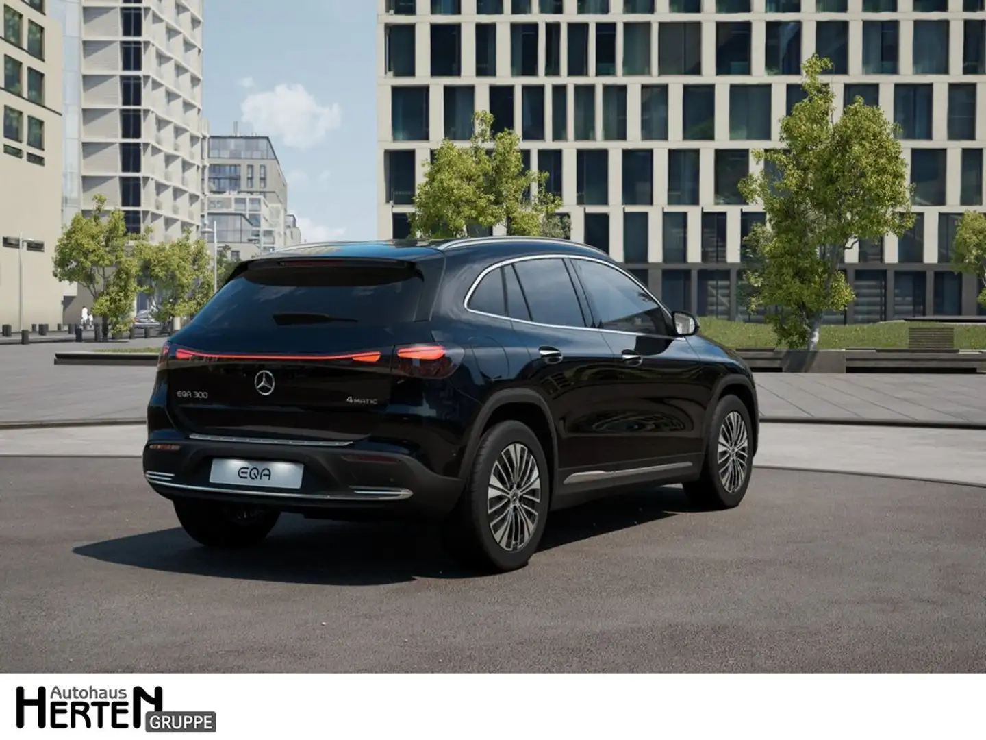 Mercedes-Benz EQA 300 4M+ELECTRIC ART+PANO+R-KAMERA+WUNTER-P.+ Schwarz - 2