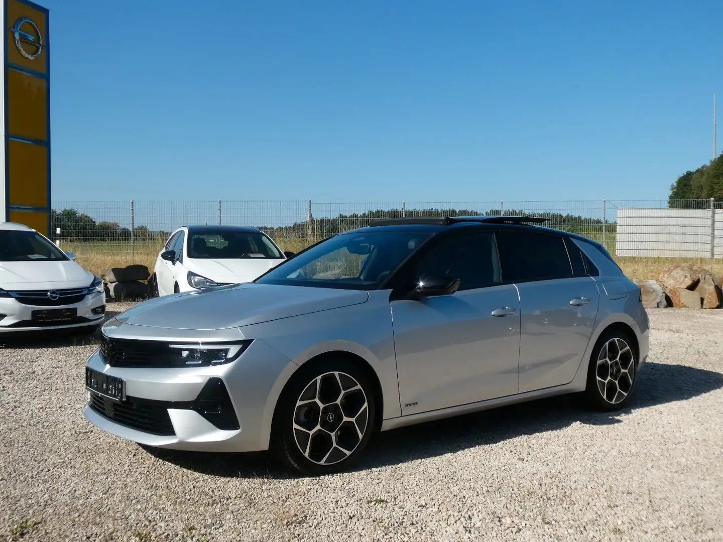 Opel Astra L Ultimate*7,4KW_OBC* Pixel* HUD*ESD*Leder Silber - 1