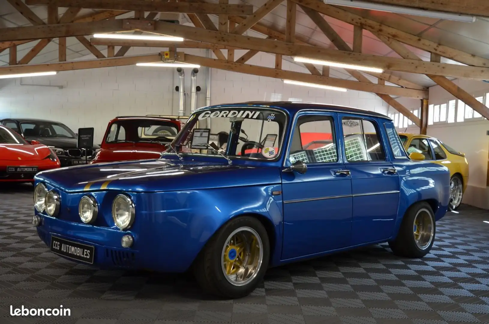 Renault 8 gordini Blau - 1