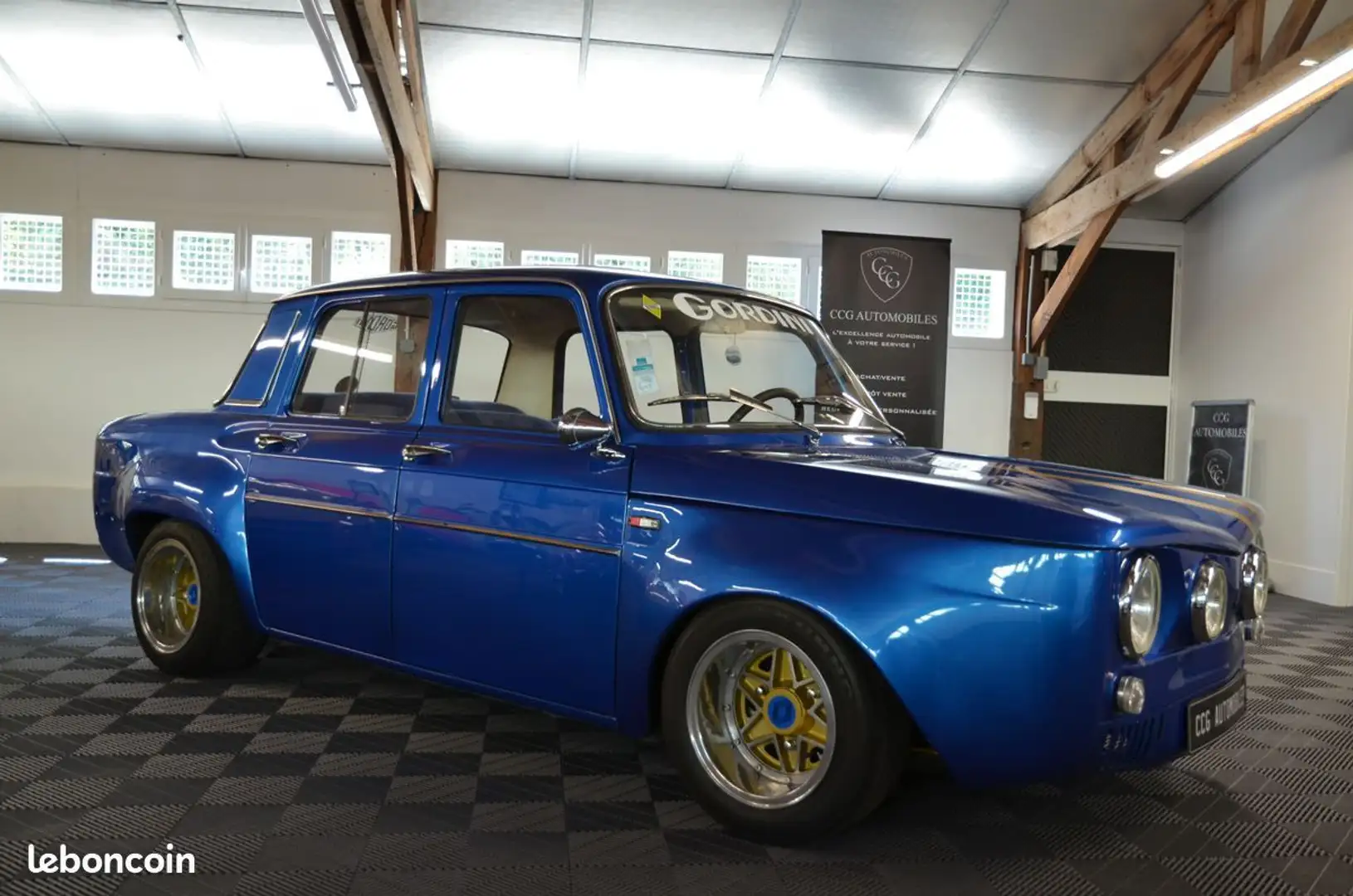 Renault 8 gordini Blau - 2