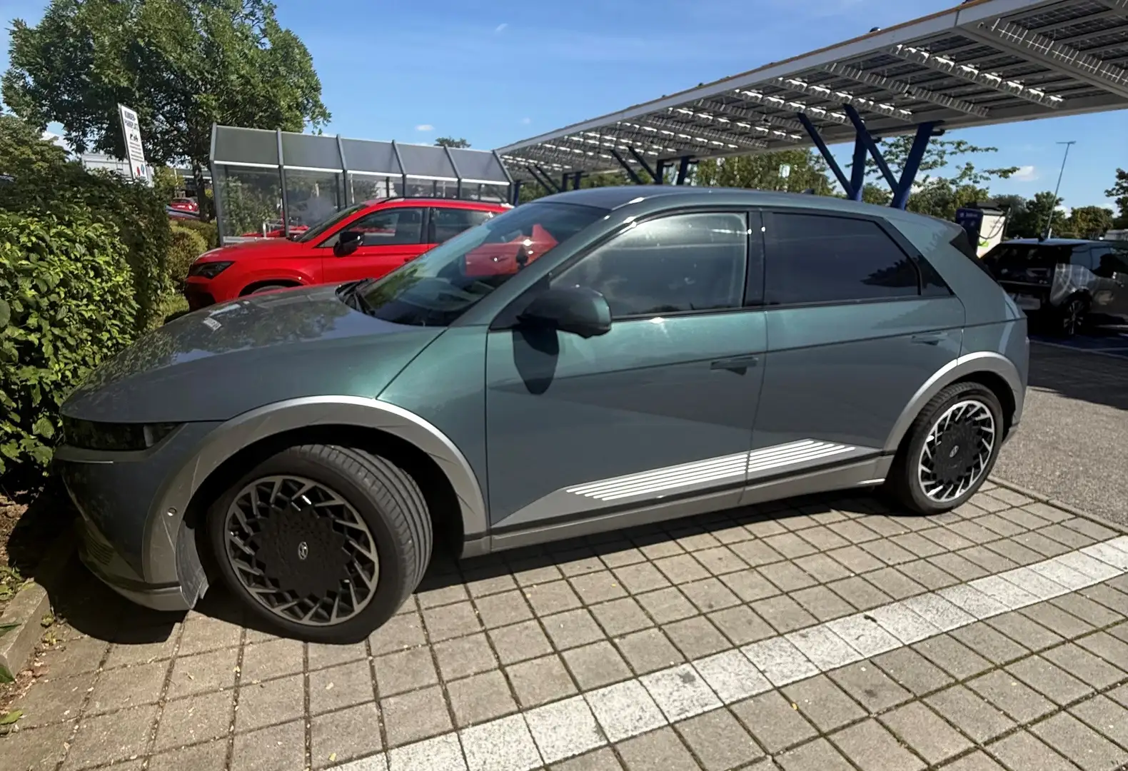 Hyundai IONIQ 5 IONIQ 5 72,6 kWh 4WD Uniq Grün - 2