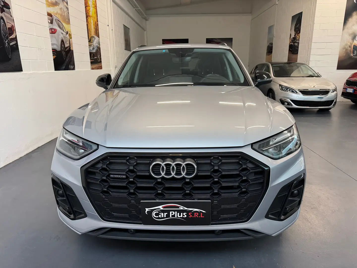 Audi Q5 Q5 II 40 2.0 tdi mhev 12V S line quattro s-tronic Argento - 2