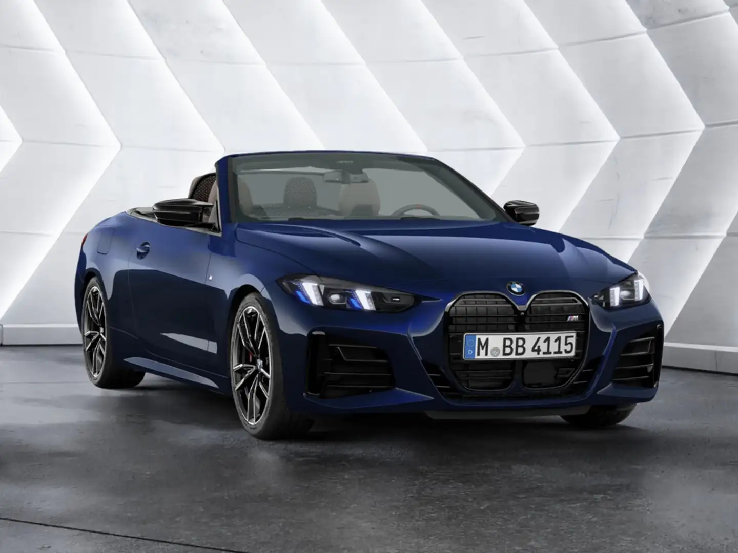 BMW 440 Mi Cabrio xDrive NAVI ACC FACEL. LED 360° Blau - 2