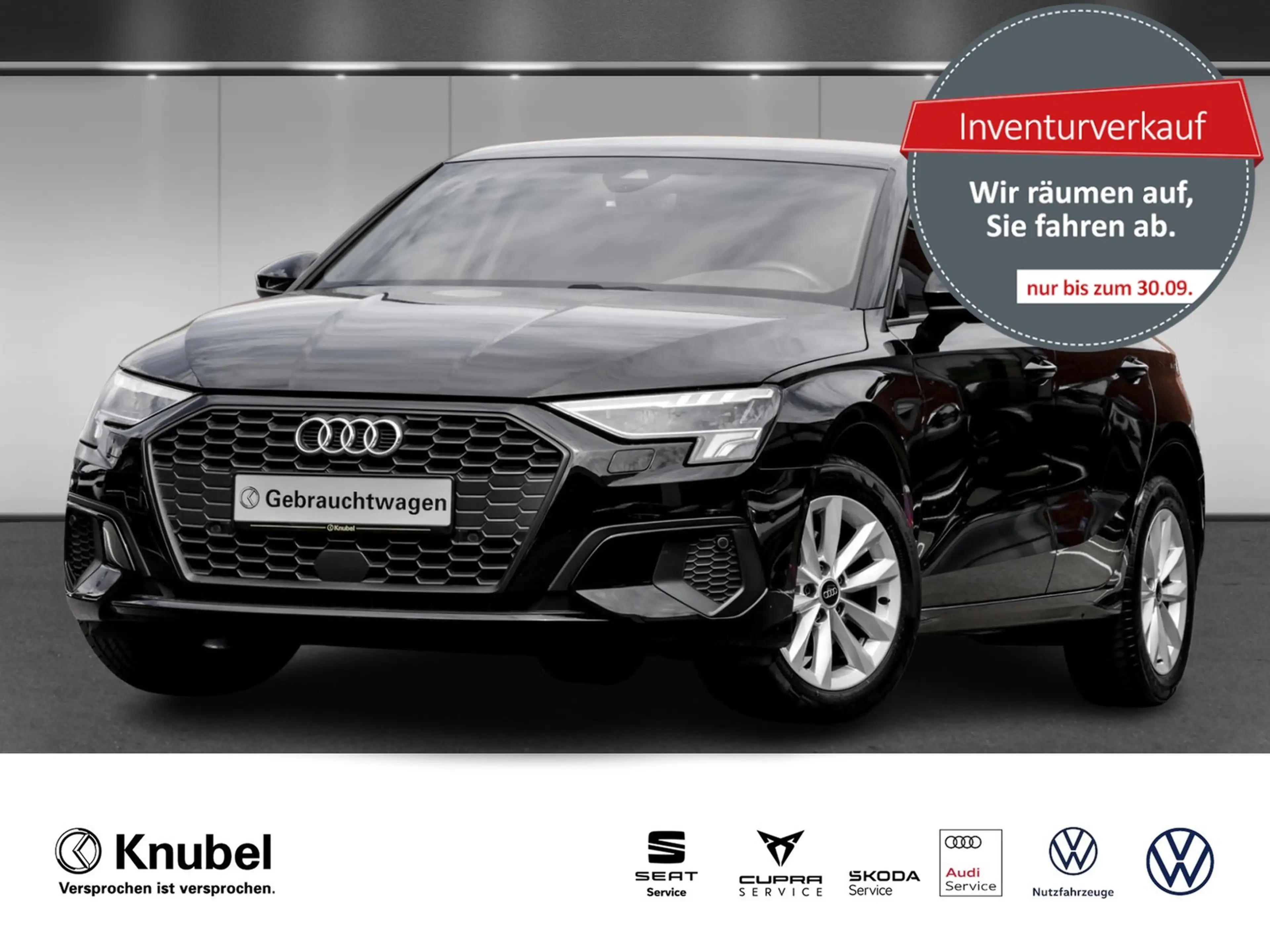 Audi A3 Sportback 30 TDI S tronic Nav+ LED B&O ACC CarP...