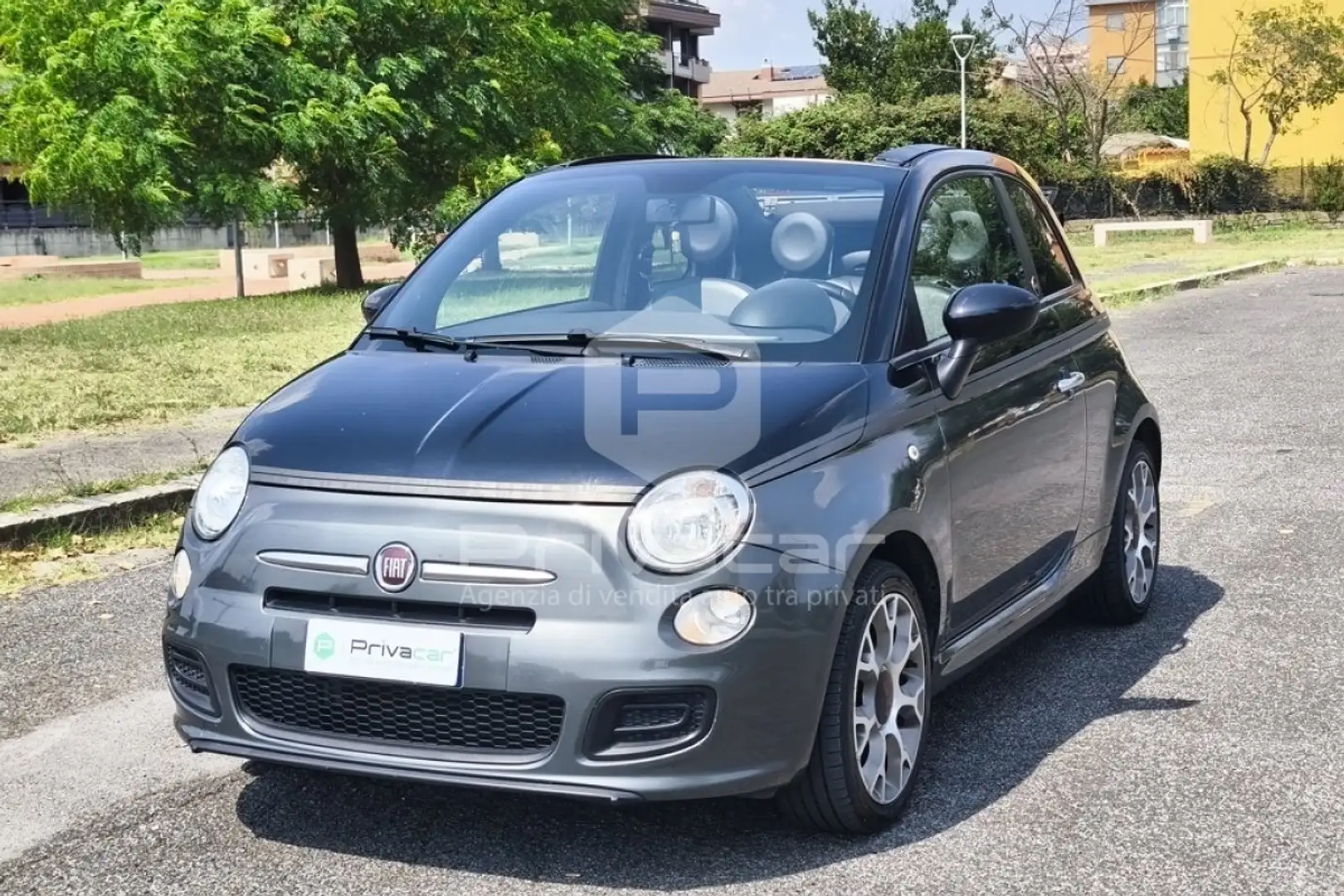 Fiat 500C 500 C 1.2 GQ Argent - 1