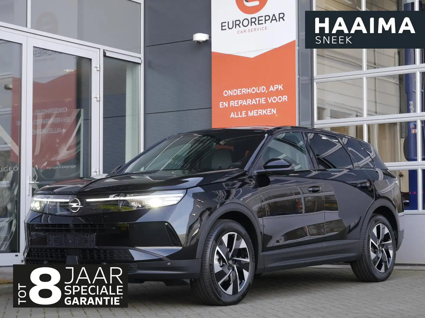 Opel Grandland 1.2 Turbo Hybrid GS | Nieuwe auto | Automaat | Mat Zwart - 1