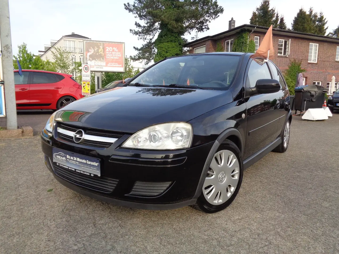 Opel Corsa 1.0 /Klimaautom./Orig.75000 KM!!/TÜV NEU ! Schwarz - 1