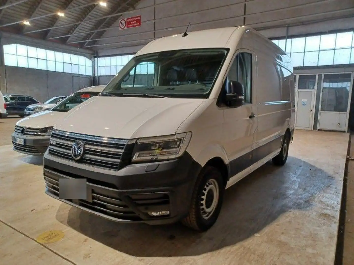 Volkswagen Crafter eCRAFTER KASTEN FWD LED/APP-C/DAB+/NAVI/KAMERA Weiß - 1