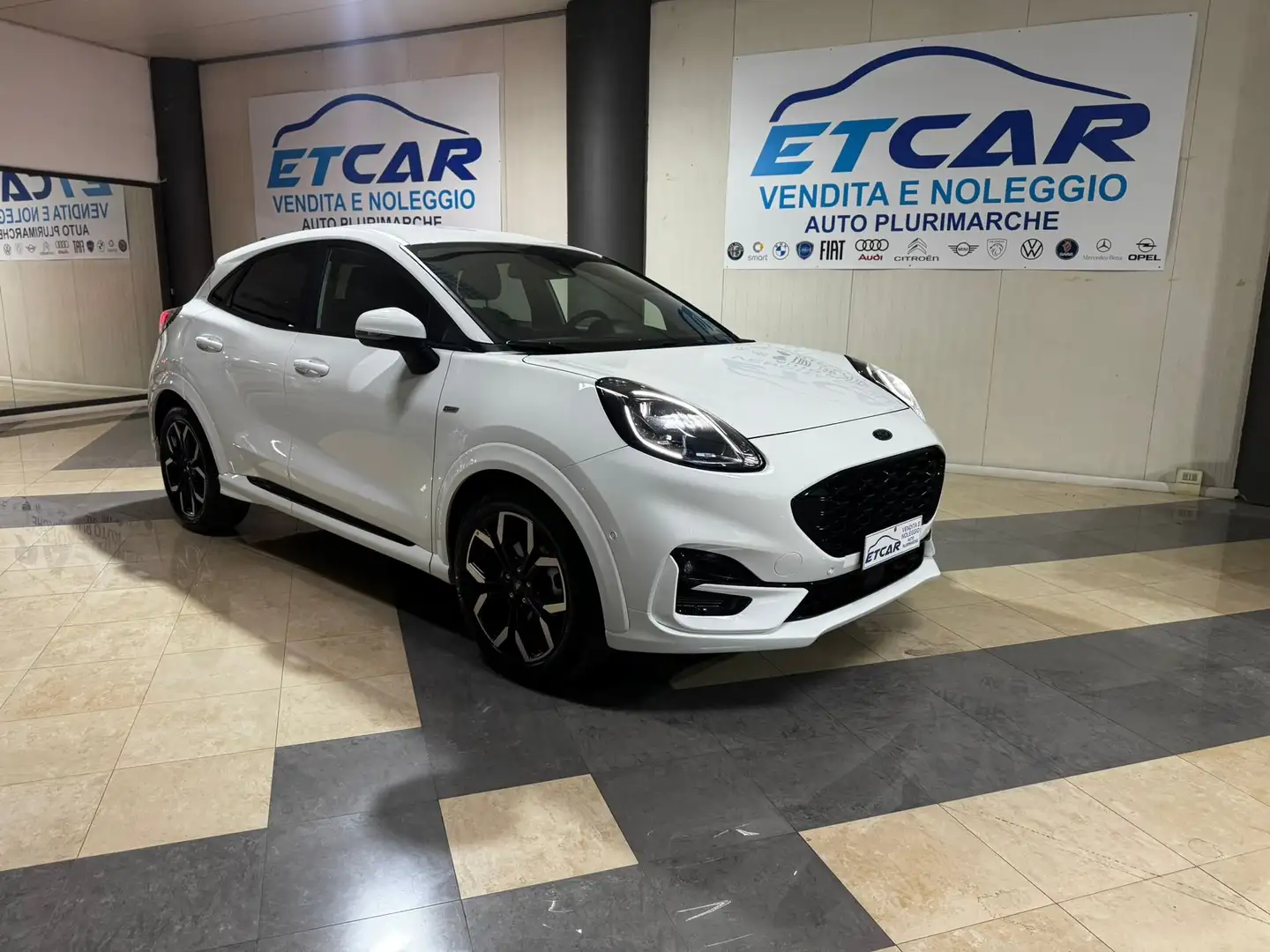 Ford Puma Puma II 2020 1.0 ecoboost h ST-Line s Wit - 1