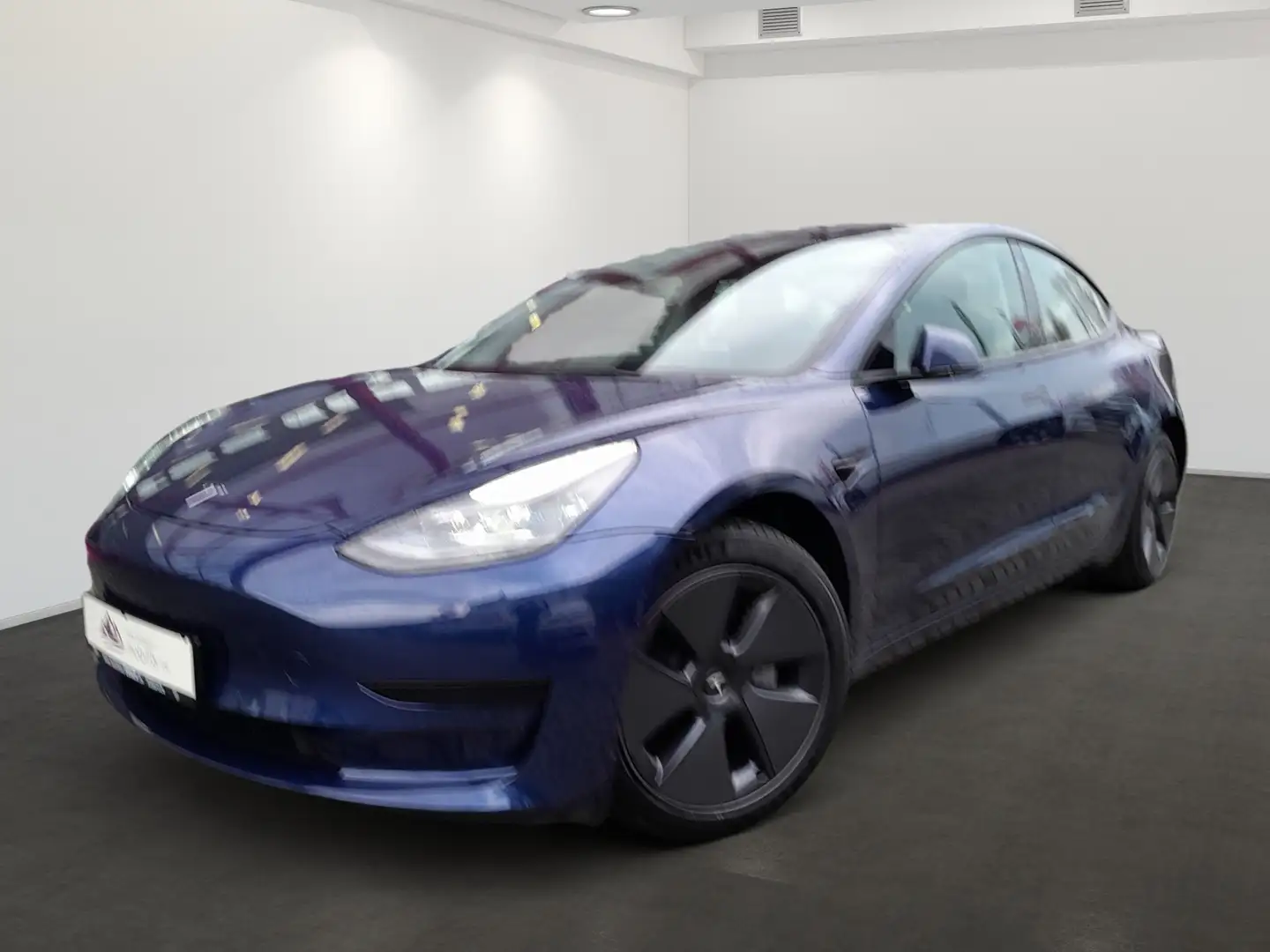 Tesla Model 3 SR PLUS 2xPARKSENSOREN+WPUMPE+ACC+KAMERA+18 ALU! Blau - 2