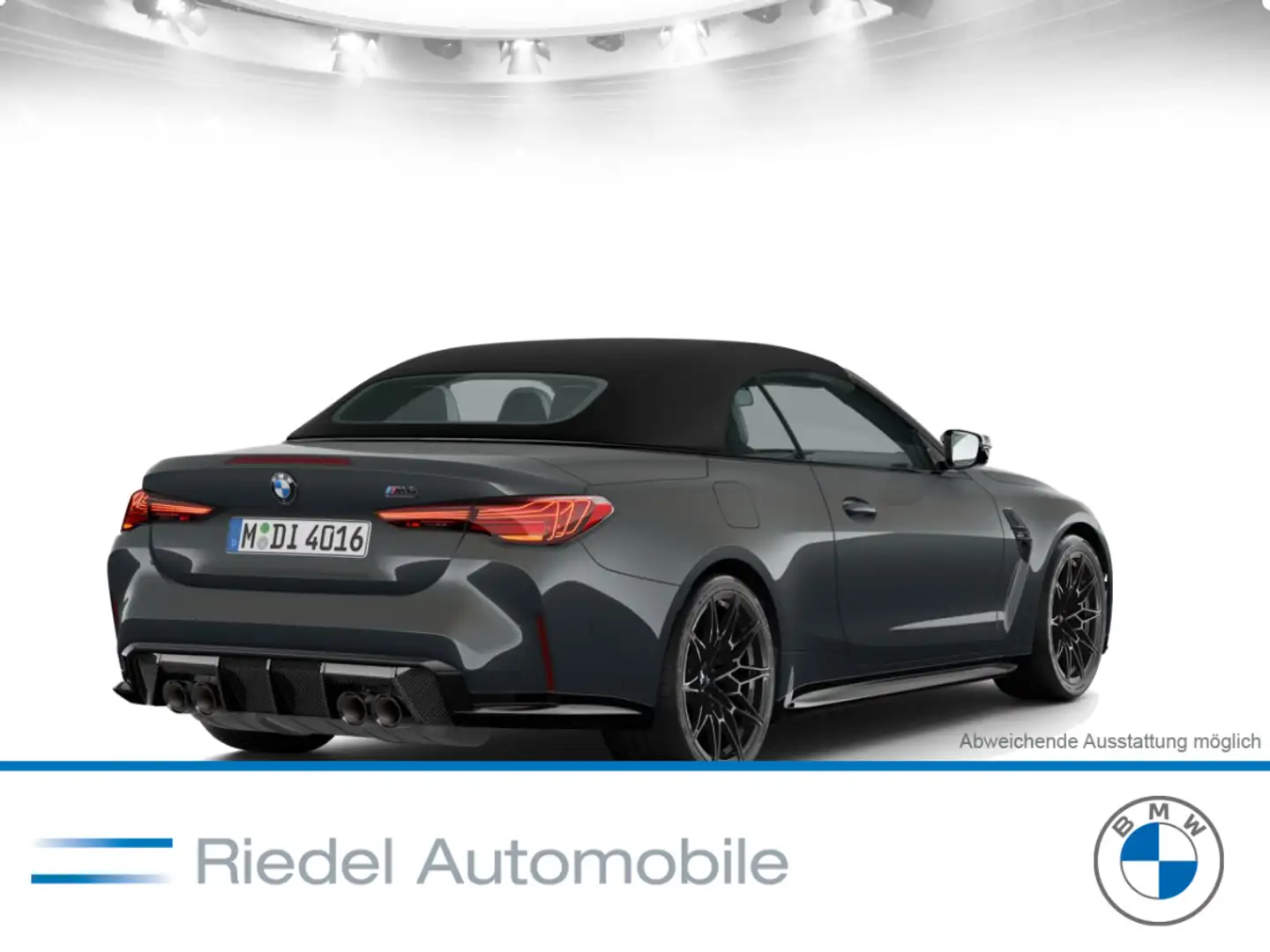 BMW M4 Competition M xDrive Cabrio DAPro*adapLED*h/k Grau - 2