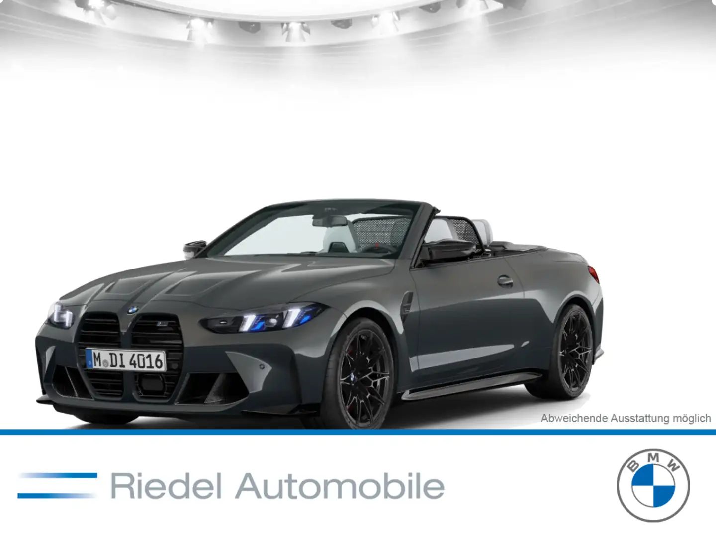 BMW M4 Competition M xDrive Cabrio DAPro*adapLED*h/k Grau - 1