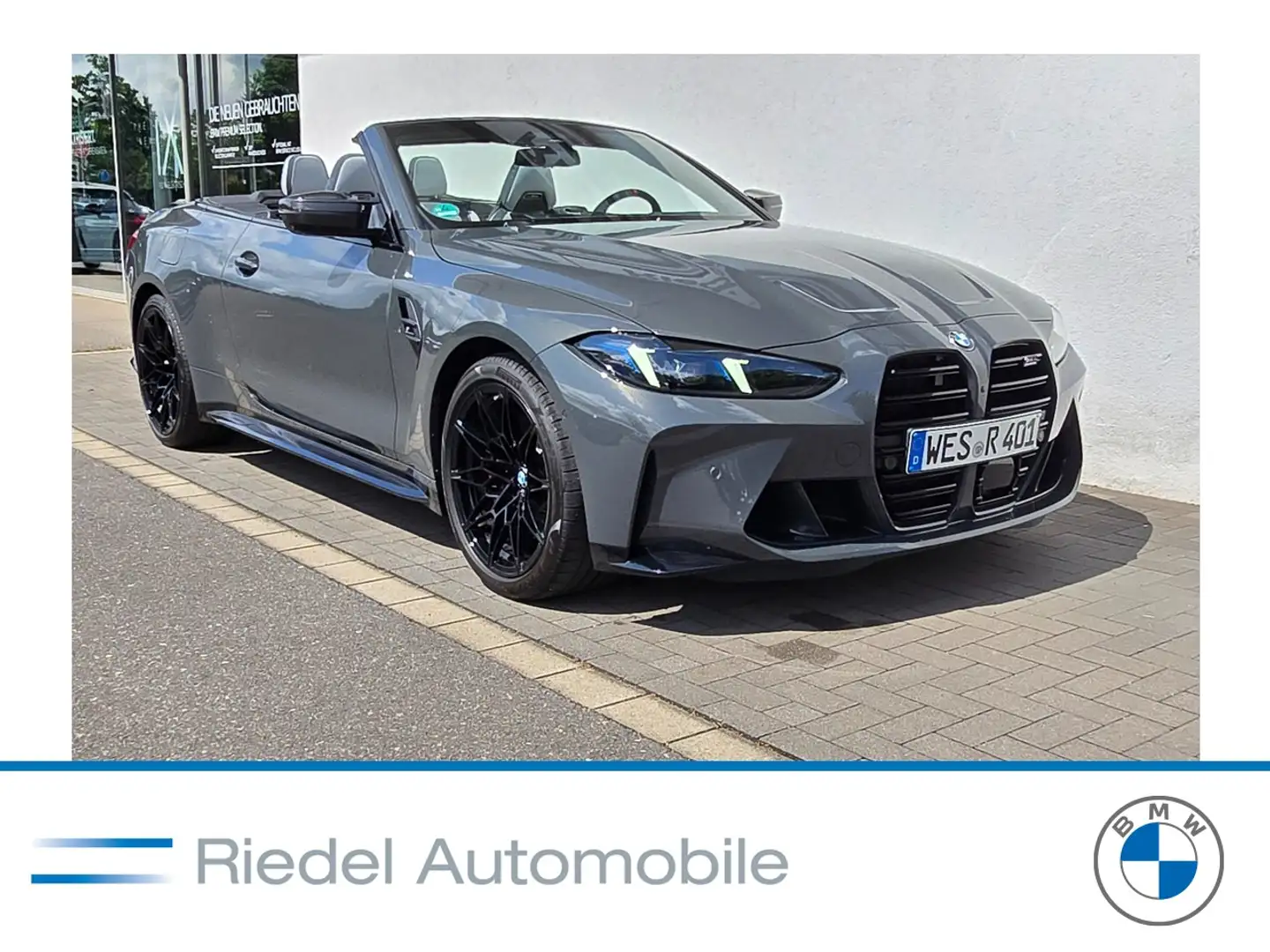 BMW M4 Competition M xDrive Cabrio DAPro*adapLED*h/k Grau - 1