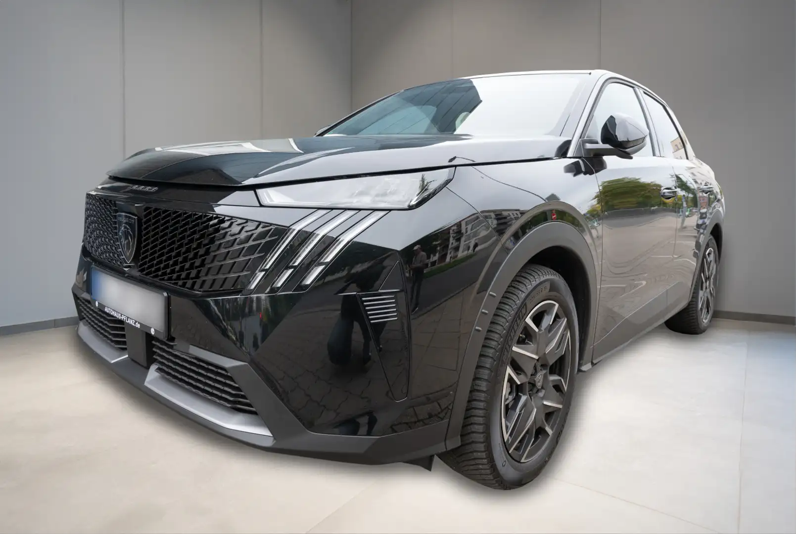 Peugeot 3008 Hybrid 145 Allure Schwarz - 1