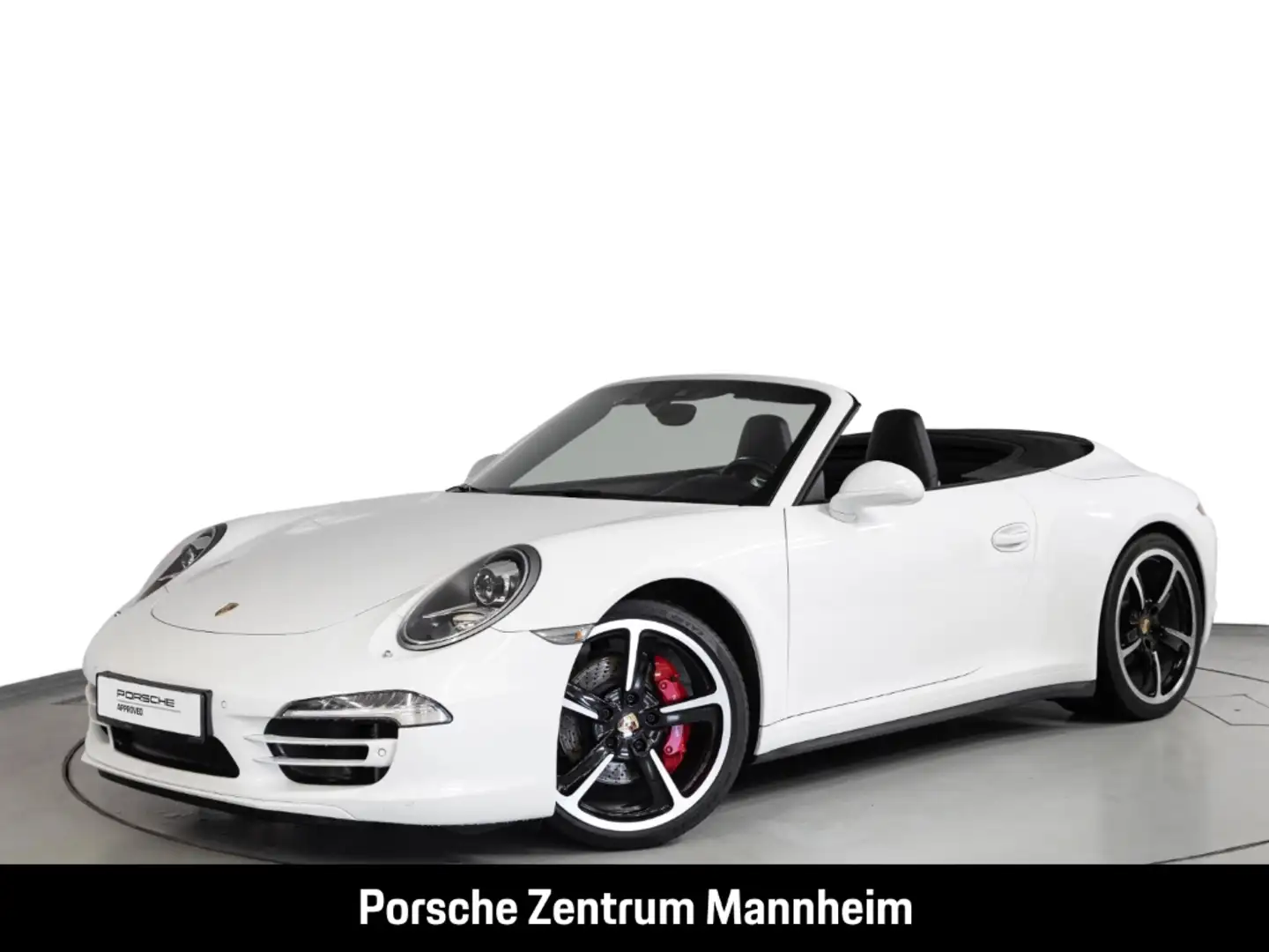 Porsche 991 -1 Carrera 4S Cabrio Bose PDLS Tempostat Navi Blanco - 1