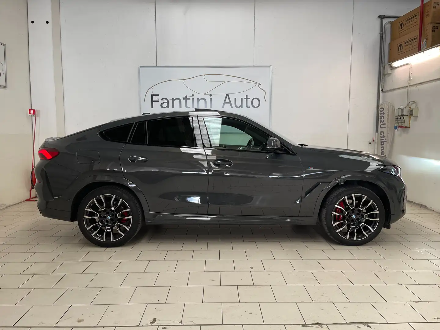 BMW X6 xdrive Msport Pro 30d mhev 48V auto-LEGGI SOTTO Grigio - 2