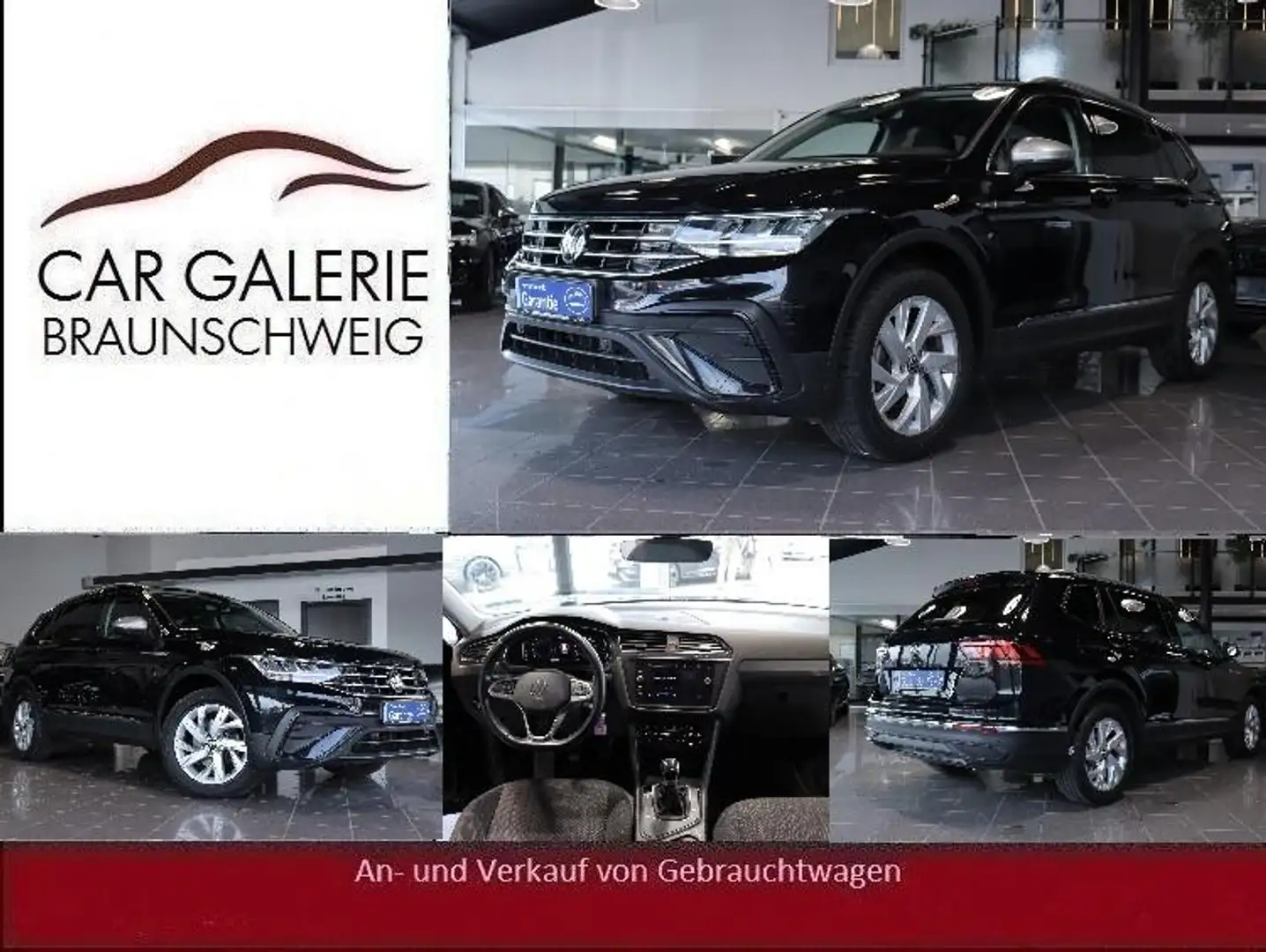 Volkswagen Tiguan Allspace 1.5 TSI  Life*7 SITZER*LED*NAVI* Schwarz - 1