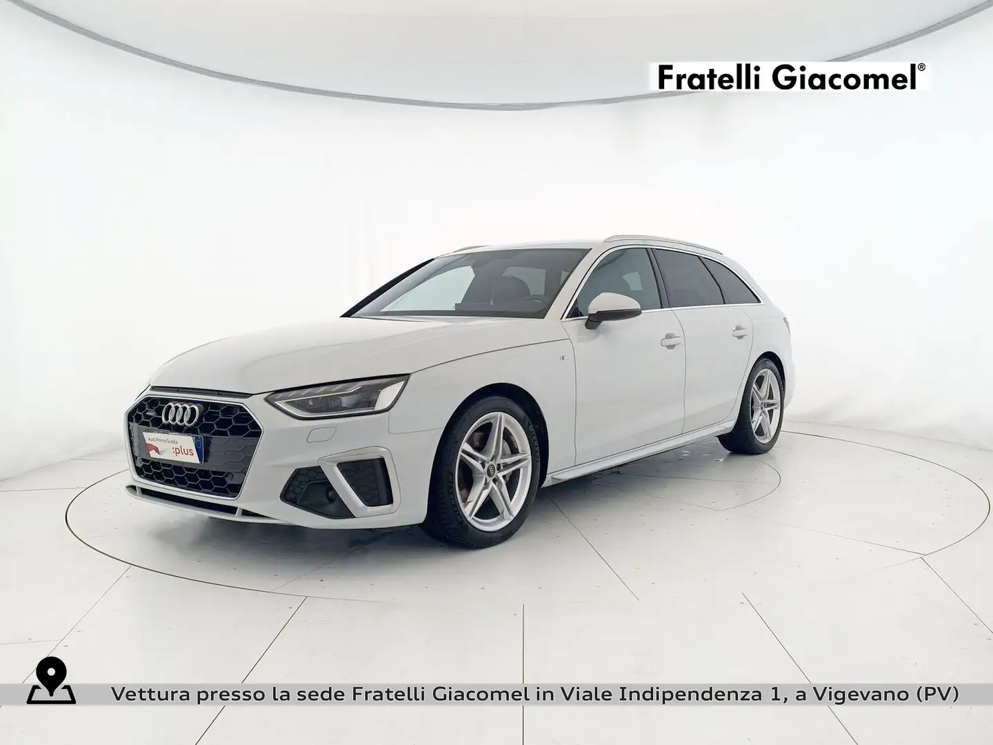 Audi A4 avant 40 2.0 tdi mhev s line edition quattro 204cv Bianco - 1