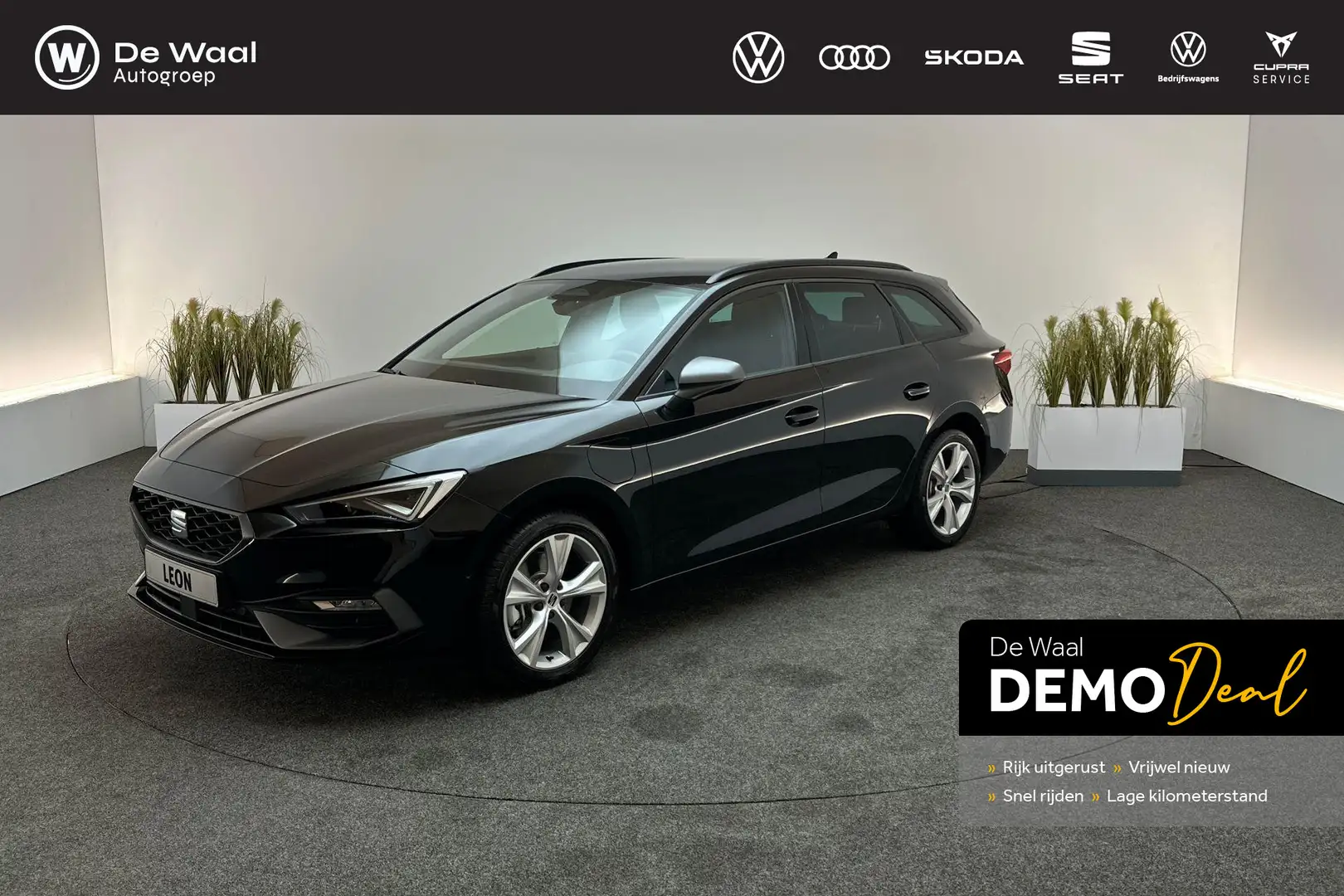 SEAT Leon e-Hybrid Sportstourer 1.5 TSI 204pk DSG FR Business | Navig Noir - 1