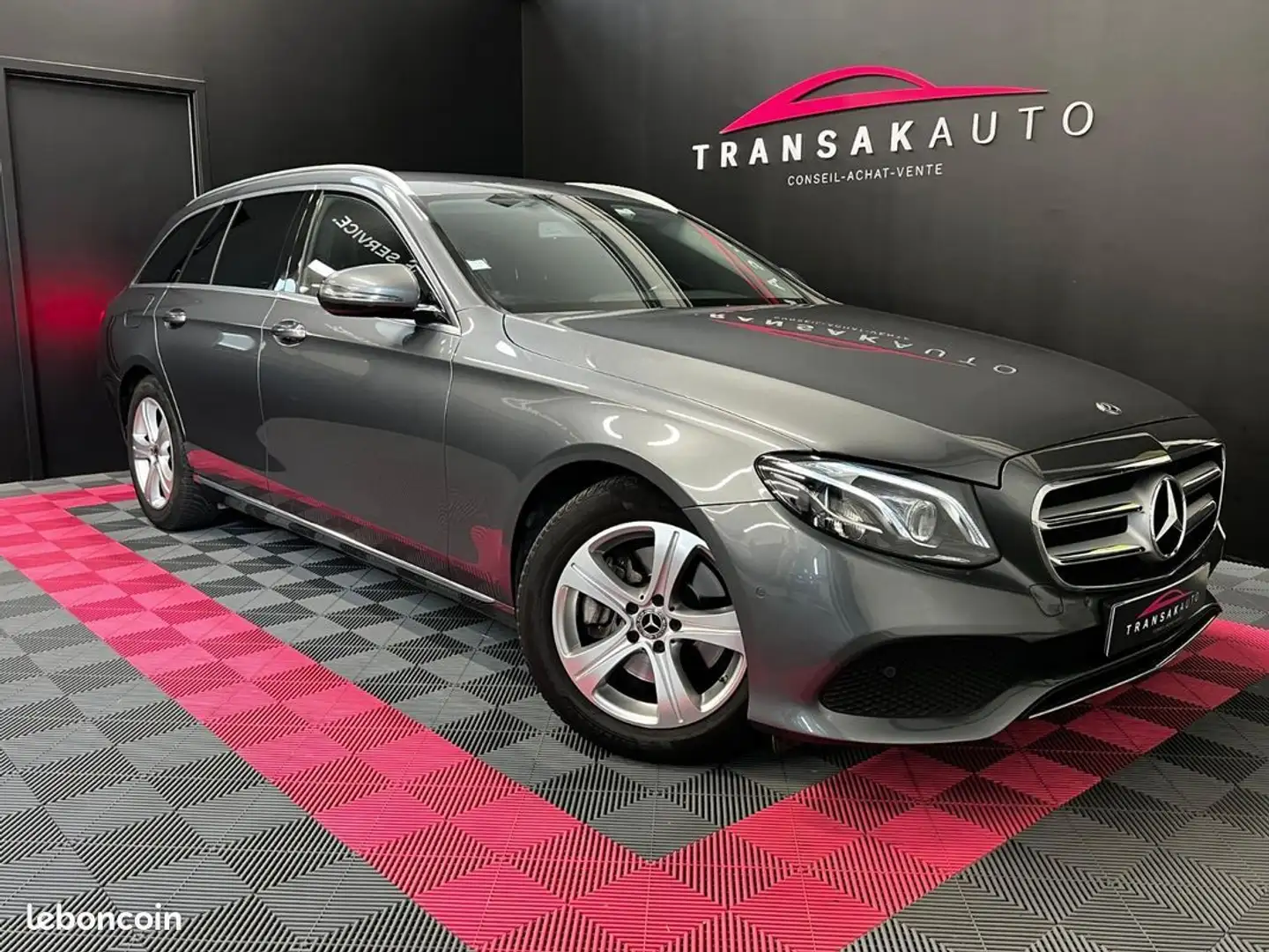 Mercedes-Benz E 220 MERCEDES BREAK 220 d 9G-Tronic 4-Matic Fascination Gris - 1