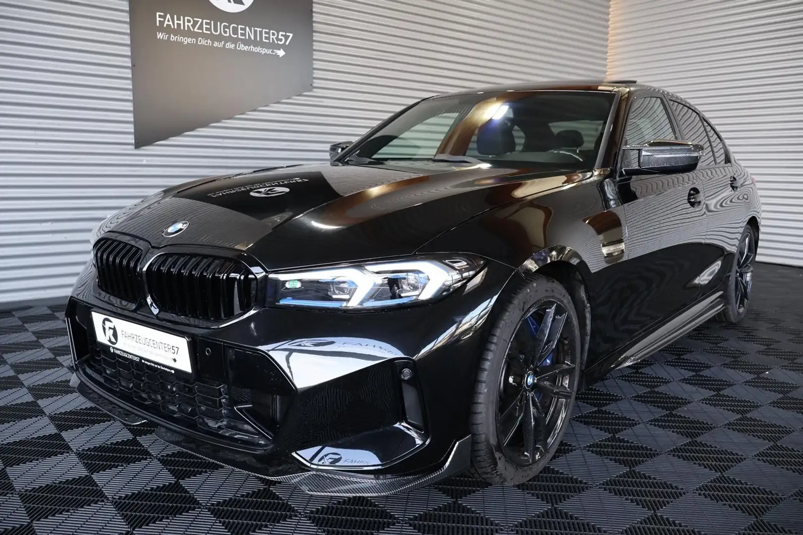 BMW 340 M-PAKET/H&K/HUD/FERNSTART/CARPLAY/LED Negru - 2
