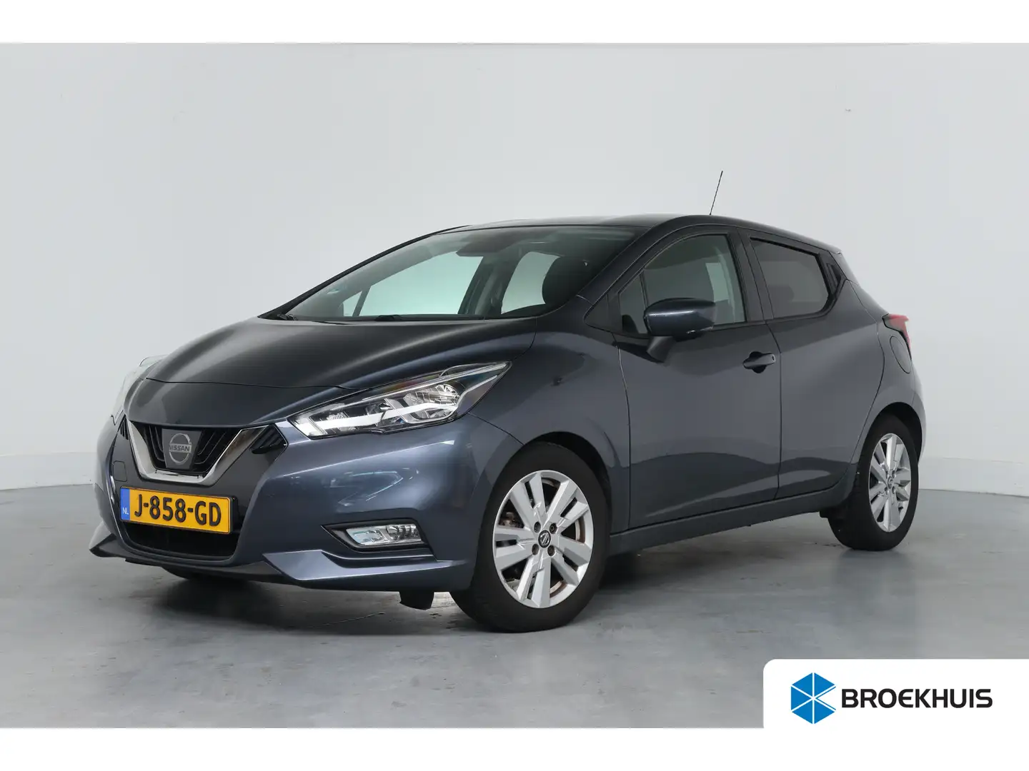 Nissan Micra 1.0 IG-T N-Connecta | Camera | Navigatie | Parkeer Gris - 1