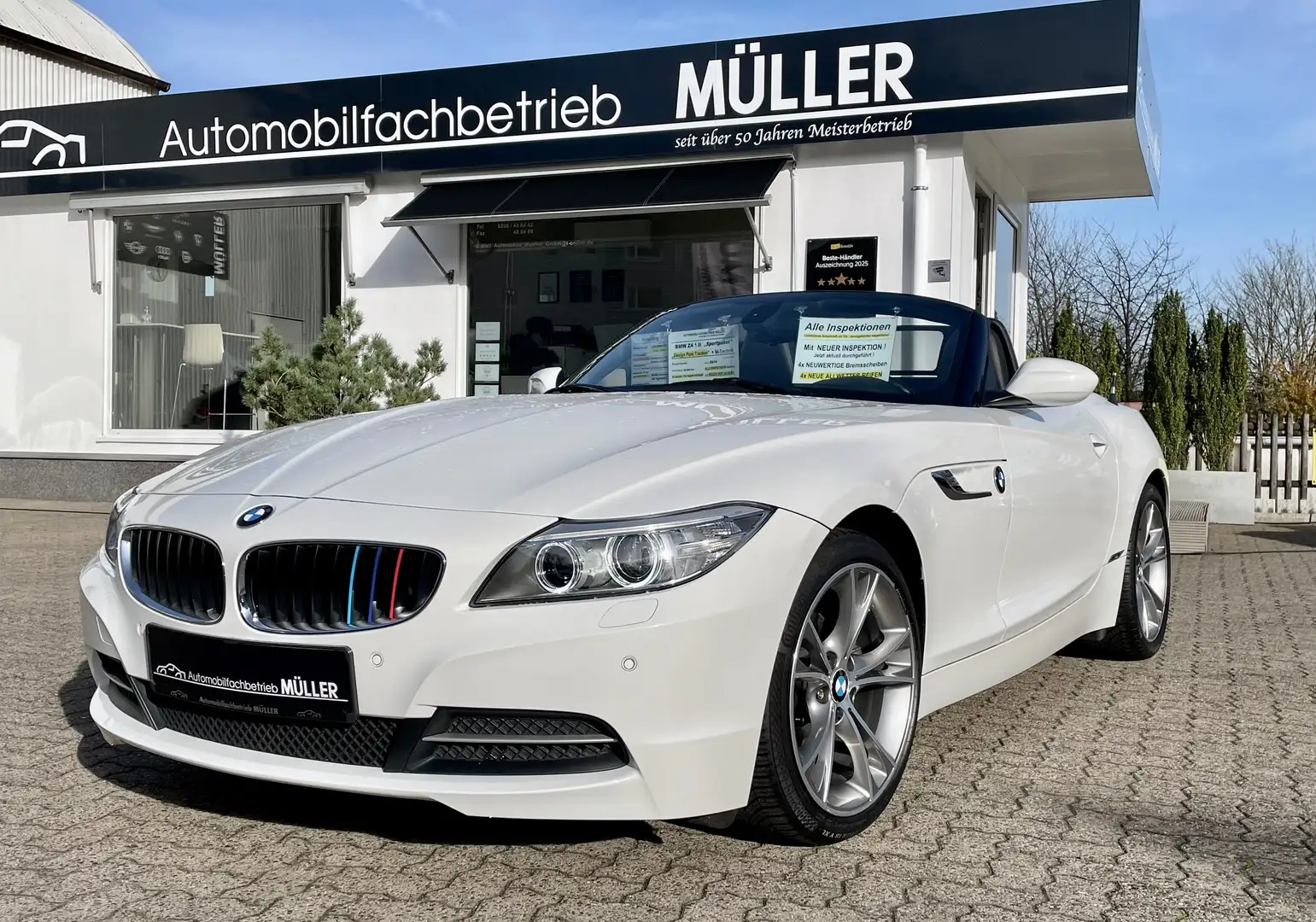 BMW Z4 Z4 Roadster SPORTPAKET"Design Pure Traction"1AZust Weiß - 1