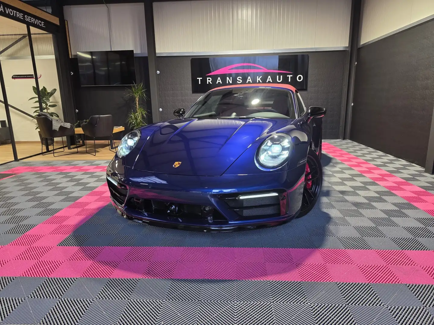 Porsche Targa Carrera 4 GTS Cabriolet 3.0 Bi-Turbo PDK - Unique Bleu - 1