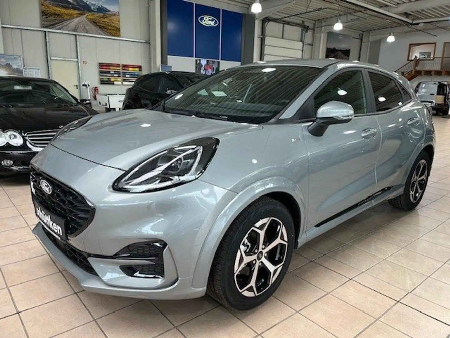 Ford Puma 1.0 EcoBoost ST-Line SYNC4, NAVI, WiPa, CAM, 5/100 Gris - 1