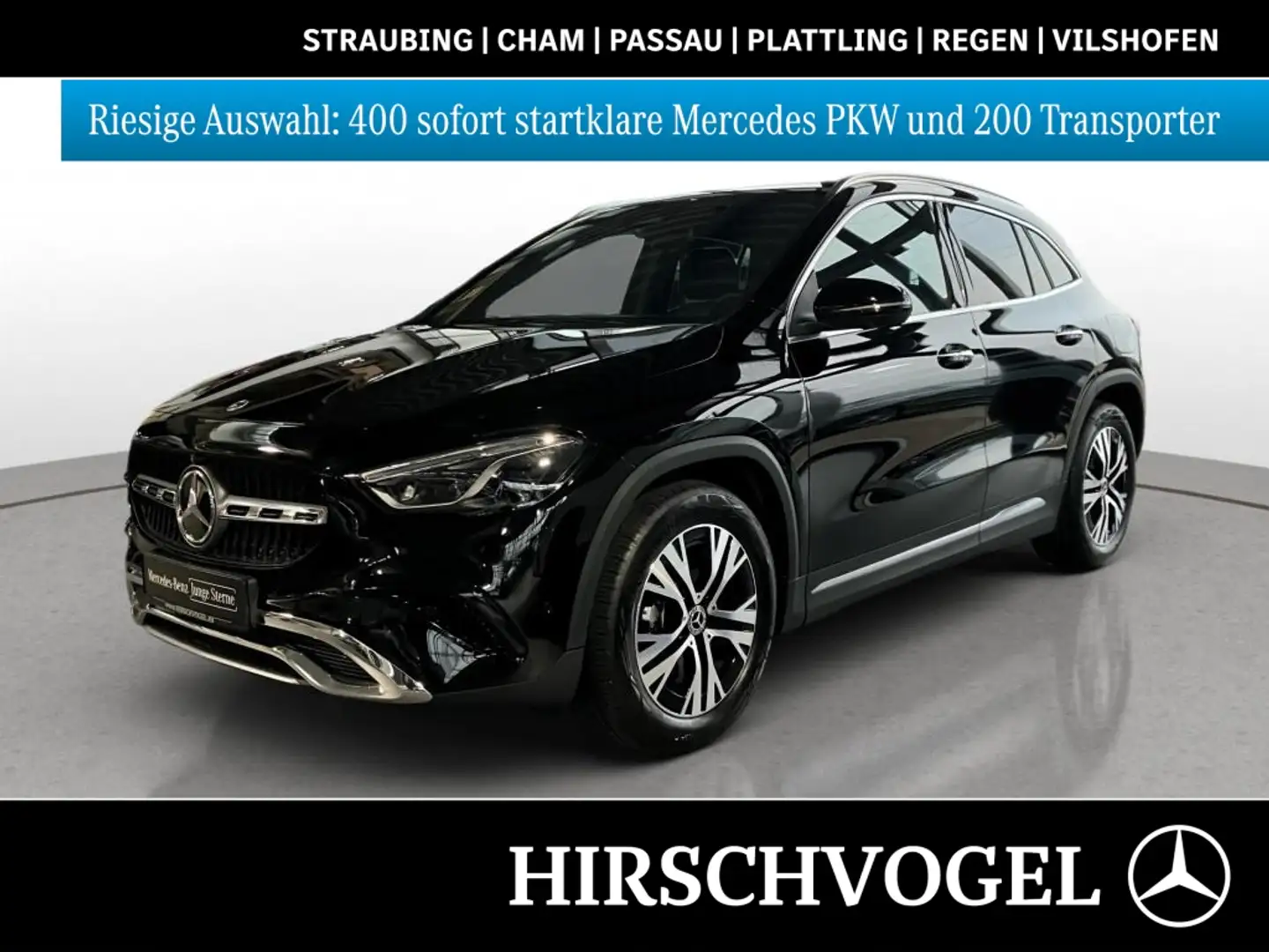 Mercedes-Benz GLA 180 Progressive Line+AHK+DISTRONIC+MULTIBEAM Schwarz - 1