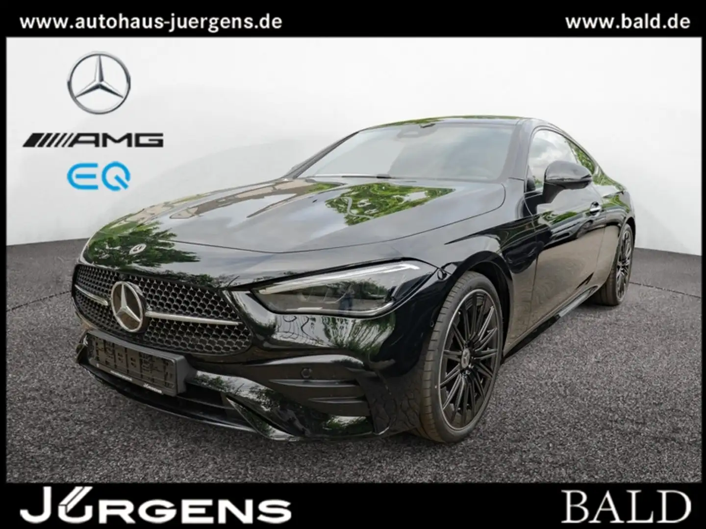 Mercedes-Benz CLE 220 d Coupé AMG-Sport/360/Pano/Night/Distr Noir - 1