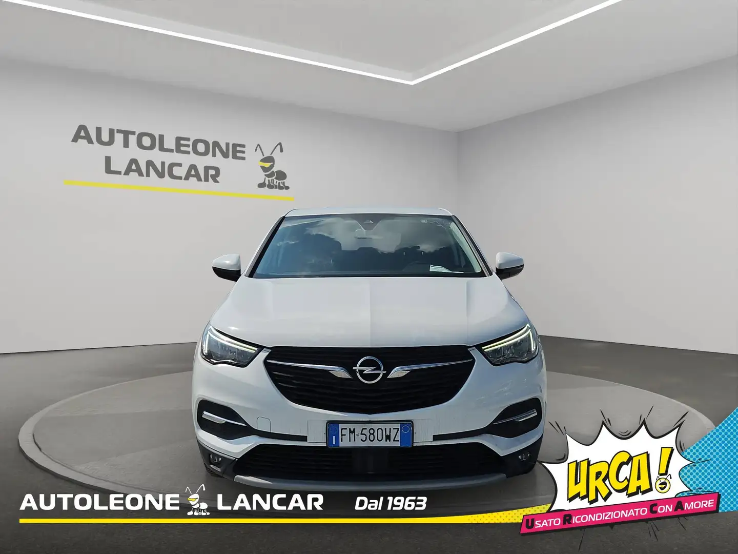Opel Grandland X 1.2 Turbo Innovation 130cv E6 Blanc - 2