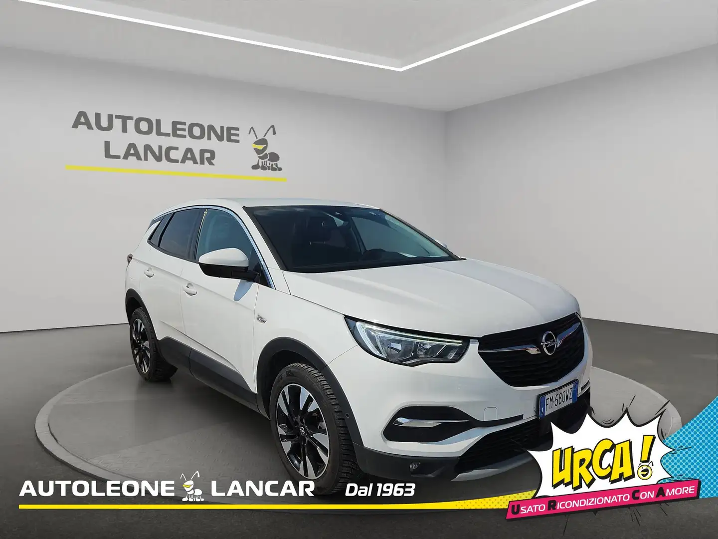 Opel Grandland X 1.2 Turbo Innovation 130cv E6 Bianco - 1