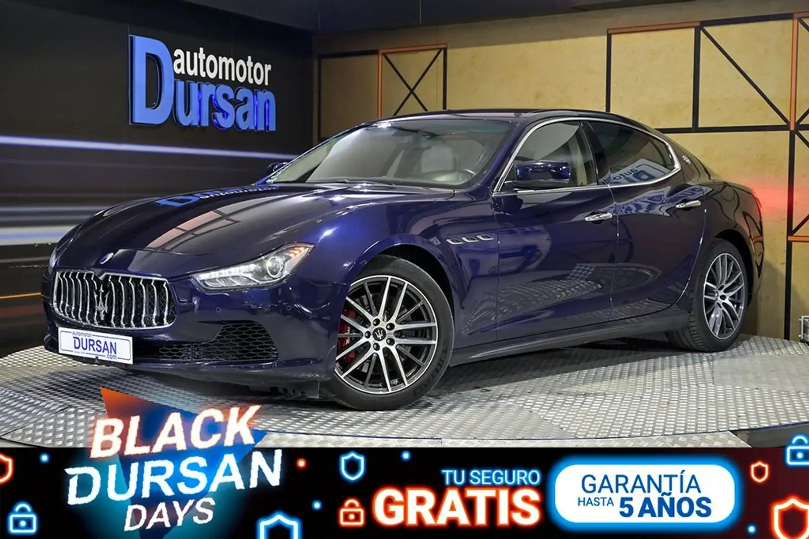 Maserati Ghibli S Q4 3.0 V6 BT 410cv AWD Bleu - 1