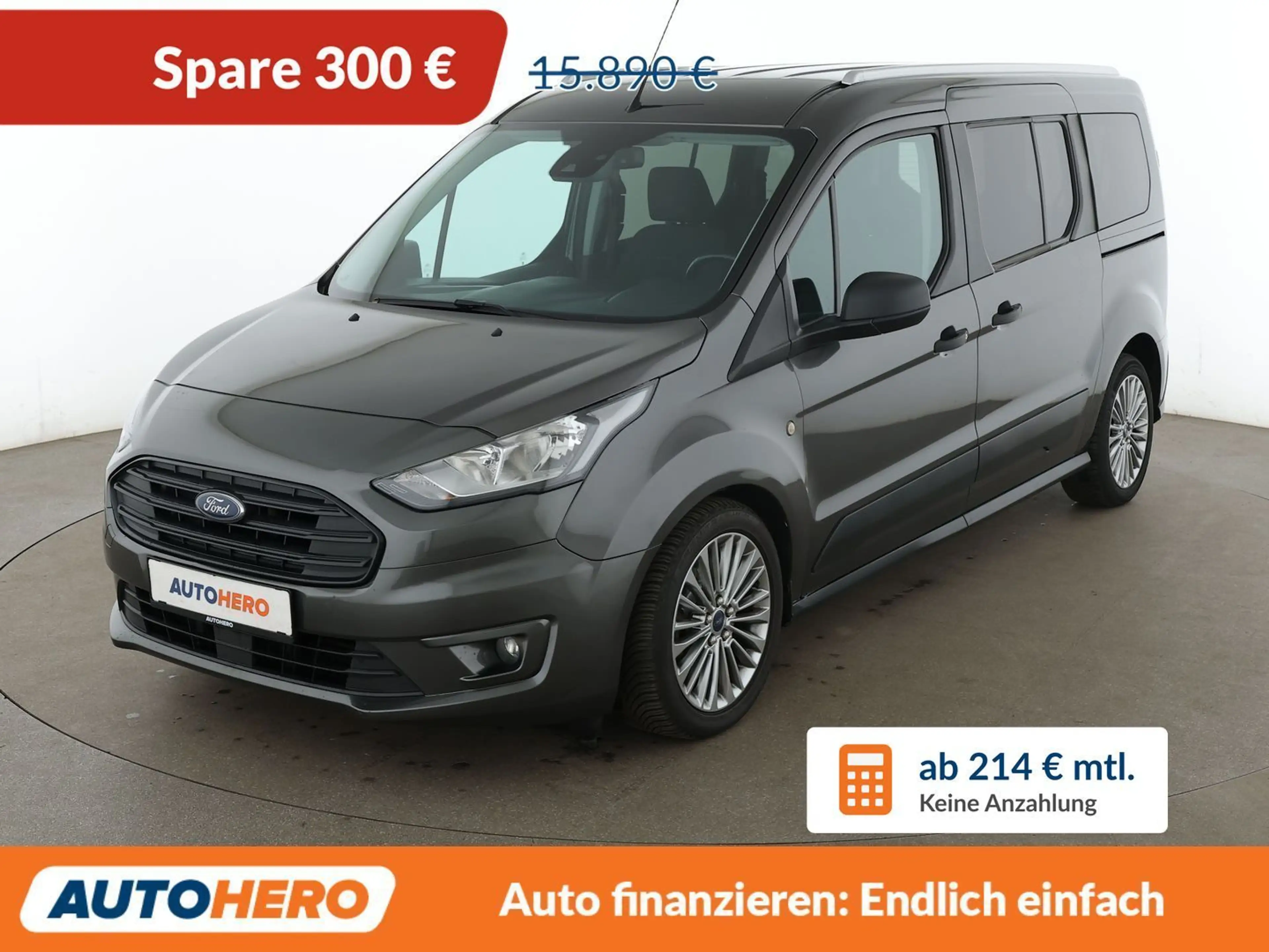 Ford Transit Connect 1.5 TDCi EcoBlue Kombi Trend lang Aut.*TEMPO*PDC*