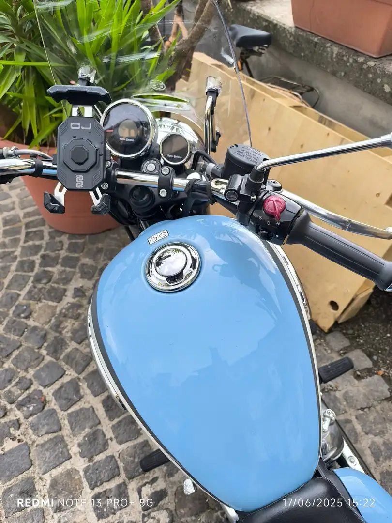 Royal Enfield Meteor 350 Aurora Niebieski - 1