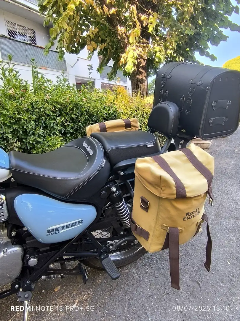 Royal Enfield Meteor 350 Aurora Albastru - 1