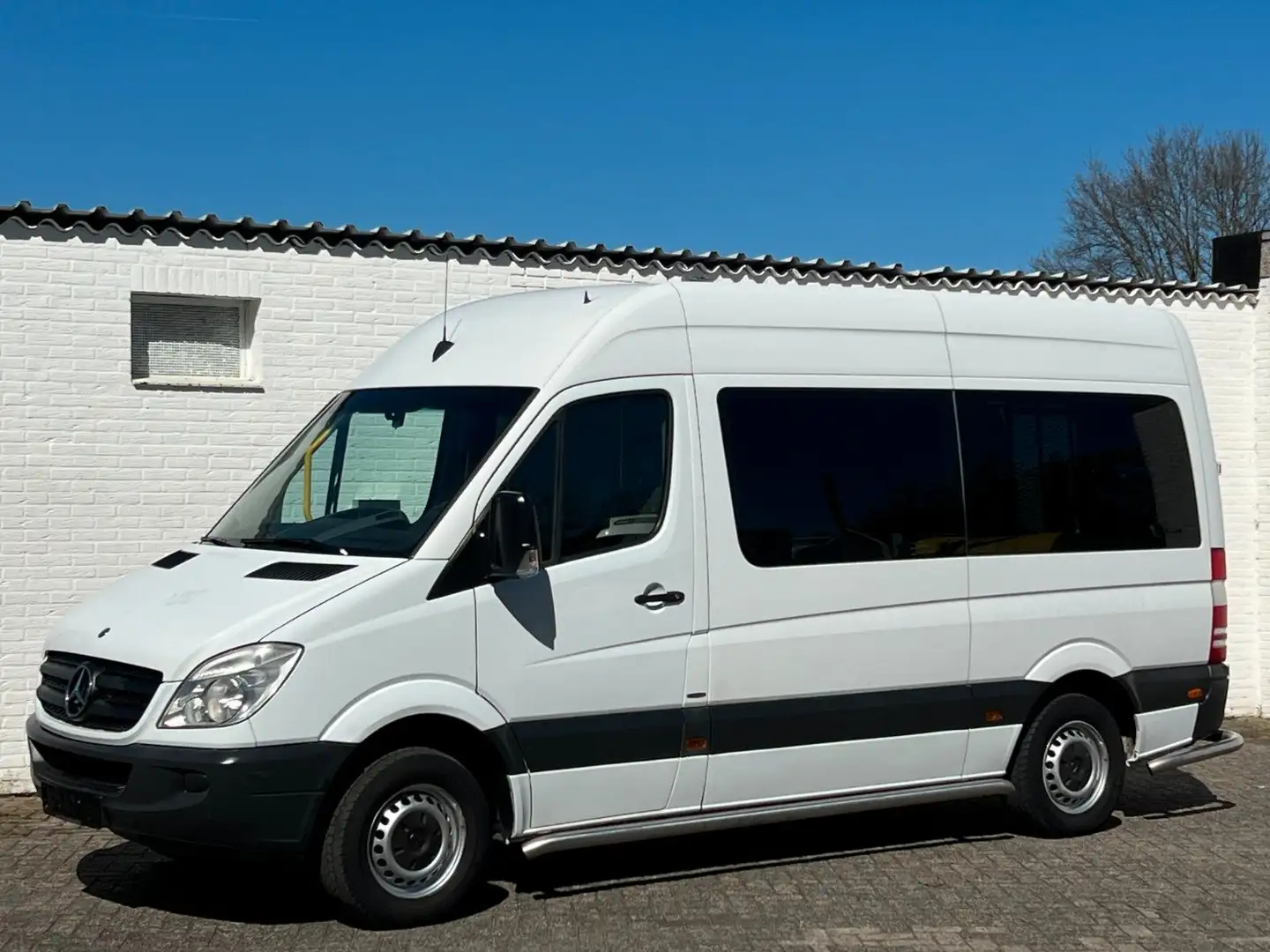 Mercedes-Benz Sprinter 313 Cdi 9Sitze Lift Klima Engine broken Blanc - 1