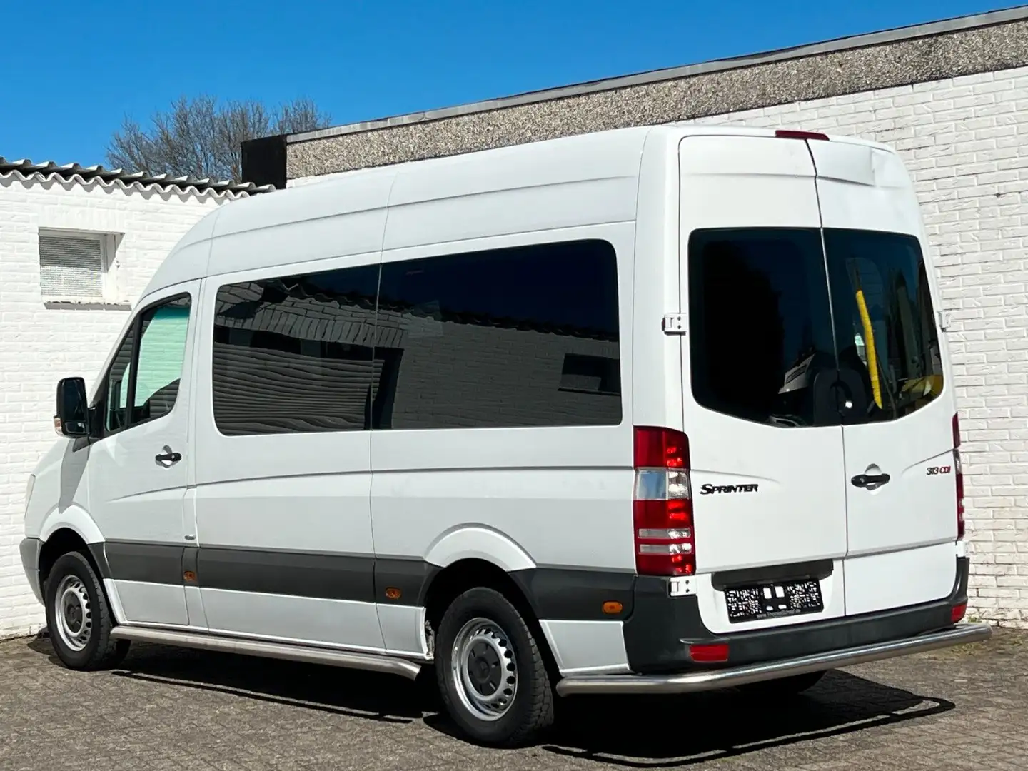 Mercedes-Benz Sprinter 313 Cdi 9Sitze Lift Klima Engine broken Blanc - 2