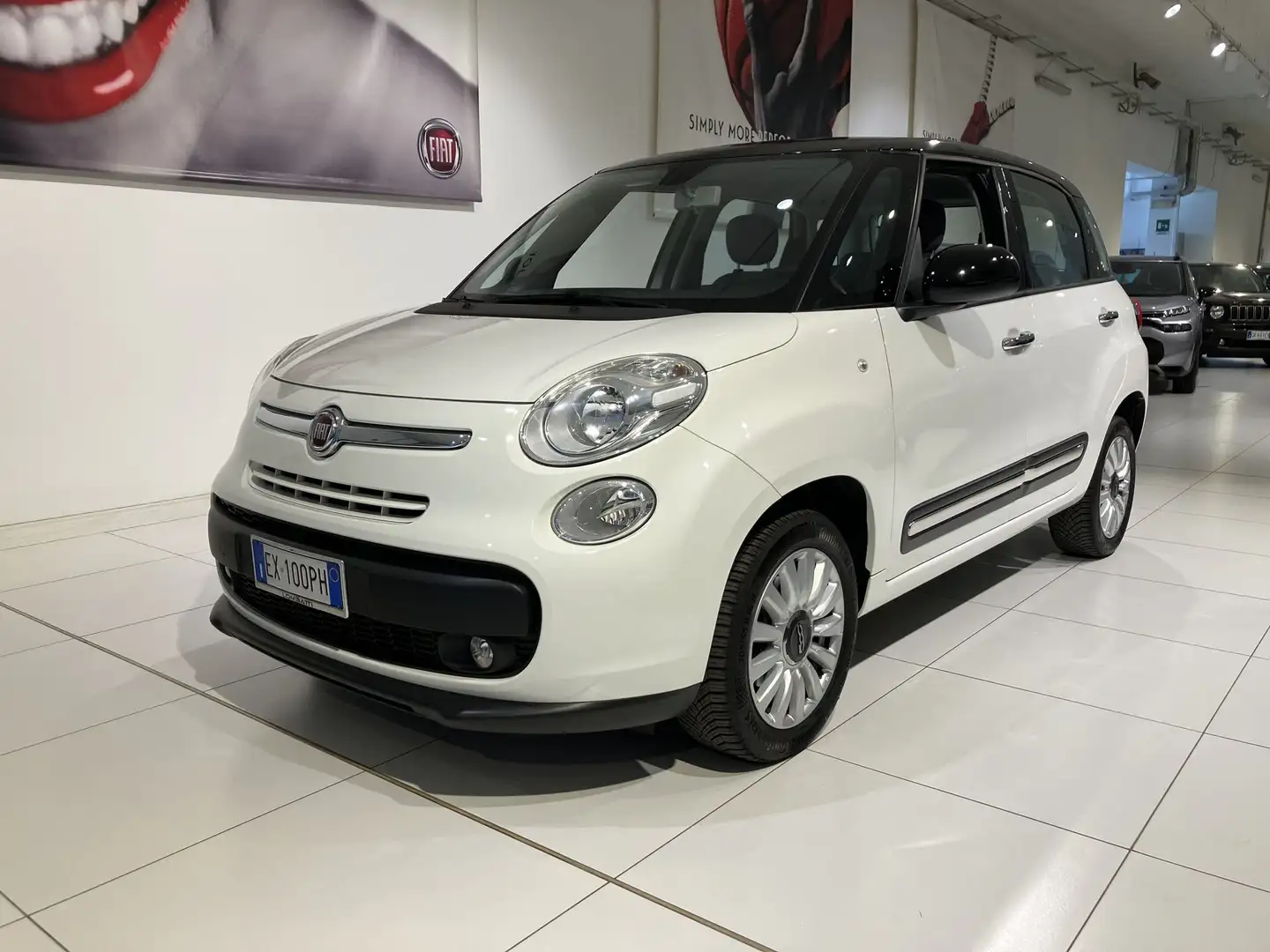 Fiat 500L 500L 0.9 TwinAir Turbo Natural Power Pop Star Blanc - 1