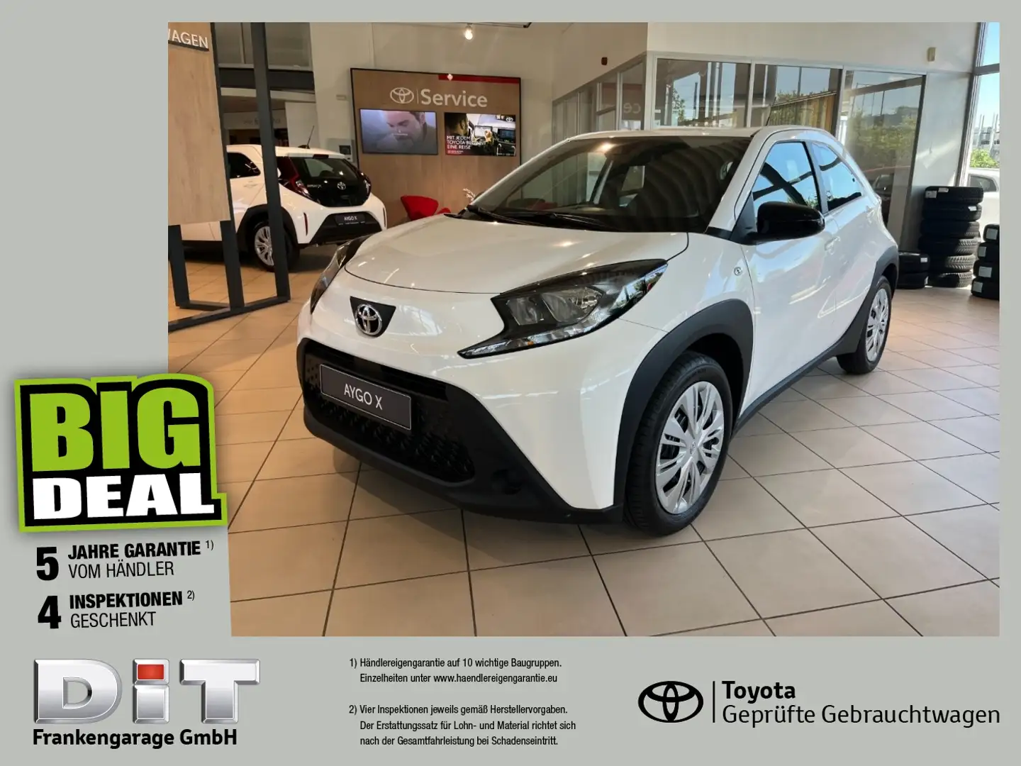 Toyota Aygo X 1.0 CVT Play Kamera, AppleCarPlay, DAB Wit - 1